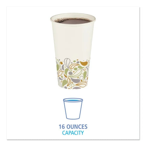 Boardwalk® Deerfield Printed 16 oz Paper Hot Cups, 1000 Cups (BWKDEER16HCUP)