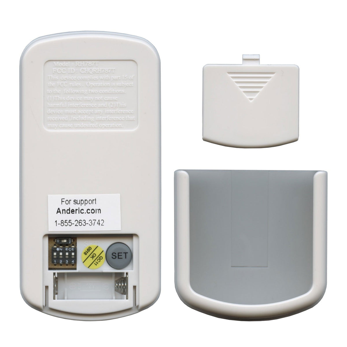 Anderic Substitute for Regency RH787T Ceiling Fan Remote Control [RR787T]