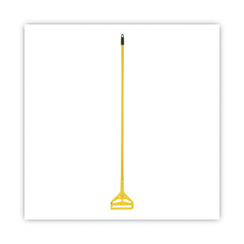 Boardwalk® Side-Latch Plastic Mop Head Handle, 60" Aluminum Handle (BWK620)