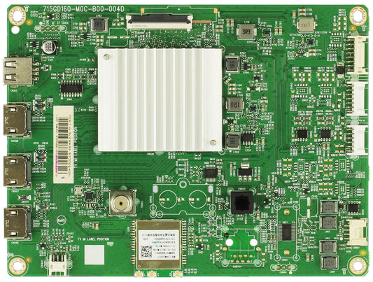 Vizio 756TXNCB02K015 Main Board for V4K55C-0801 (LTCWV2GA Serial)