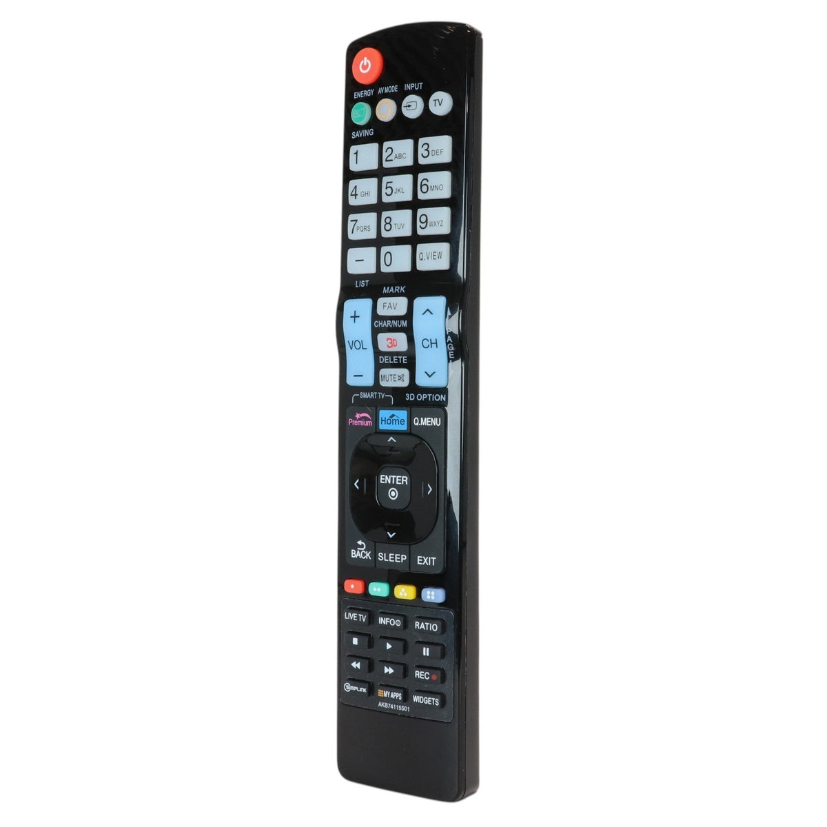 Anderic Substitute For LG AKB73615316 TV Remote Control [RR5501]