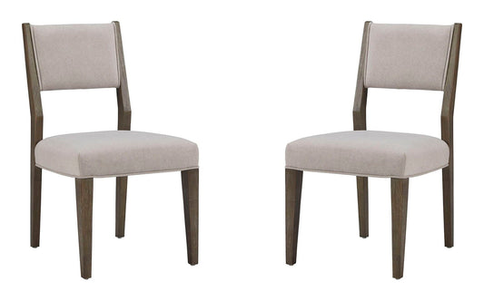 Kavanaugh - Dining Side Chair With Upholstered Seat& Back With o Slats (Set of 2) - Gray