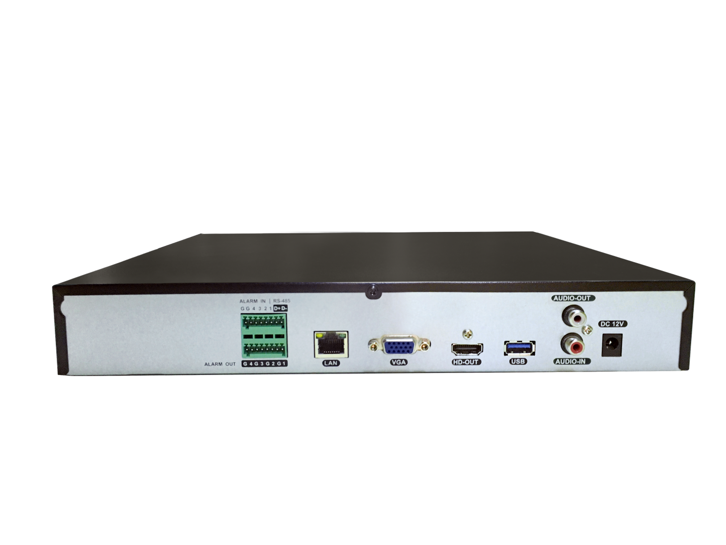 Silarius Pro Series SIL-NVRAI166 36-Channels 4K AI NVR Gigabit 12MP Face Recognition, Face comparison, NVR, 6TB HDD