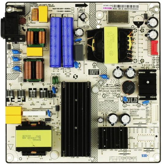 81-PBE122-H220003 Philips Power Supply, 81-PBE122-H220003, SHG7504B53-101HA, 70PFL5656/F7A