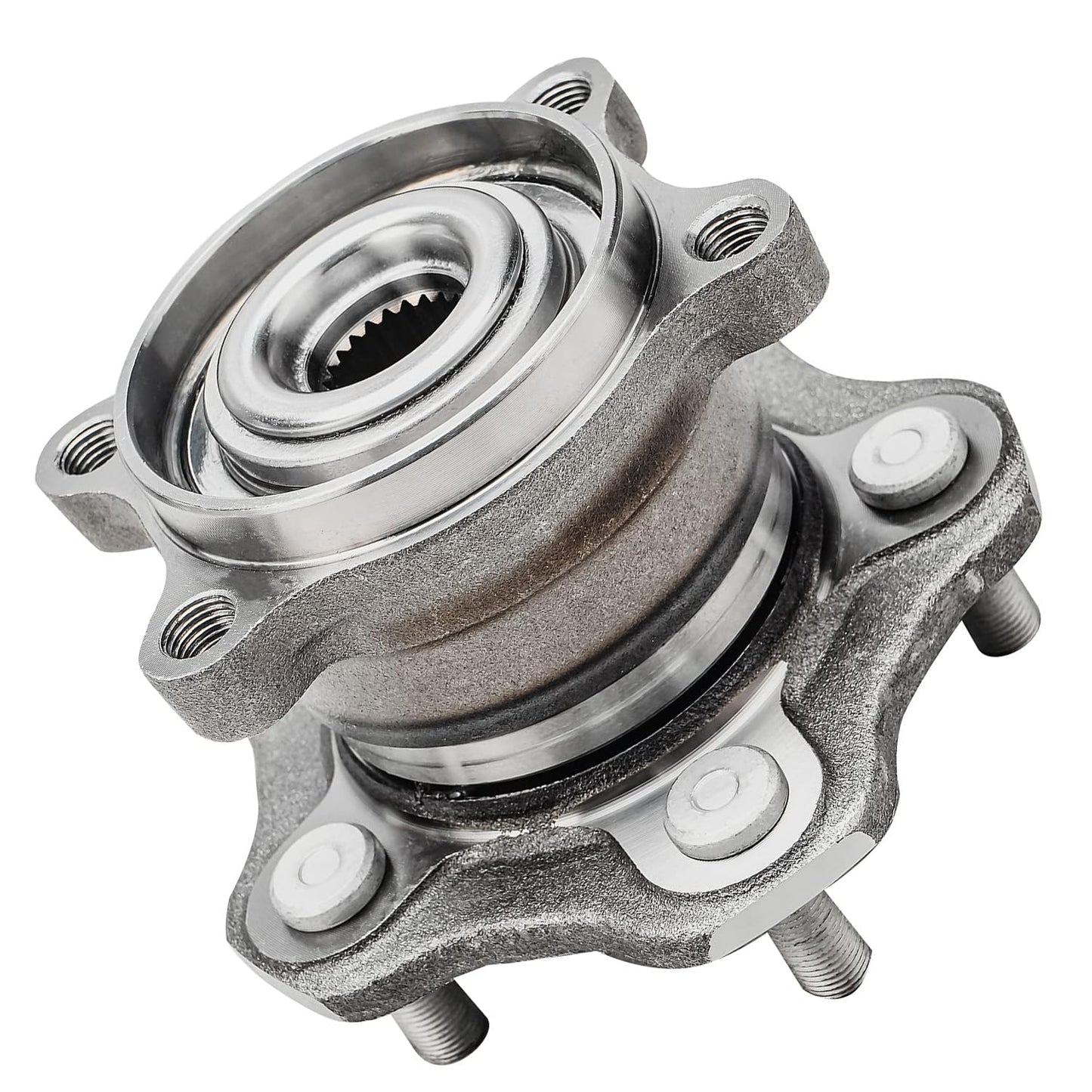 Detroit Axle - 2pc Front Wheel Bearing Hubs for 00-13 Chevy Impala Monte Carlo, 97-08 Pontiac Grand Prix, 06-11 DTS, 05-09 Buick Lacrosse, 06-11 Lucerne, 00-05 Lesabre, Pair Wheel Bearings and Hubs