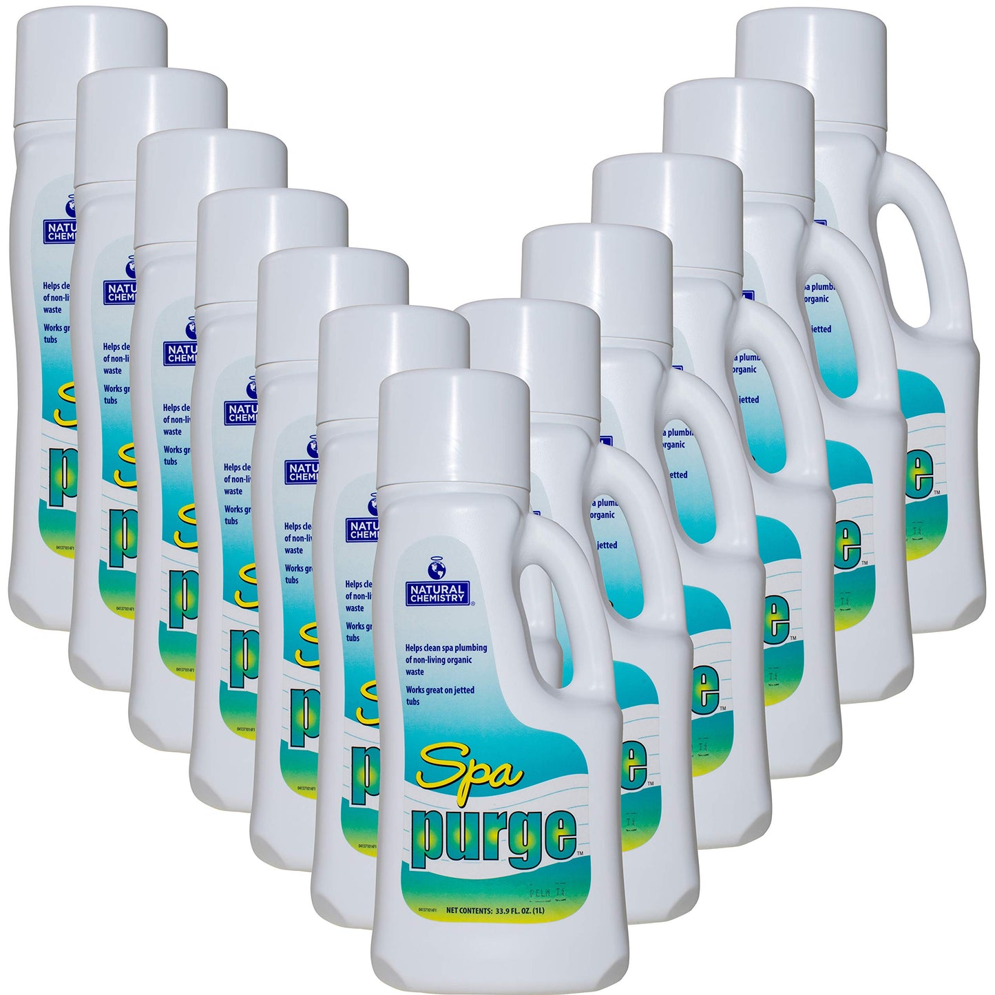Natural Chemistry Spa Purge, 1 Liter, Single Pack | Clarifies Water, Prevents Scum, Works with Both Indoor & Outdoor Hot Tub & Spas