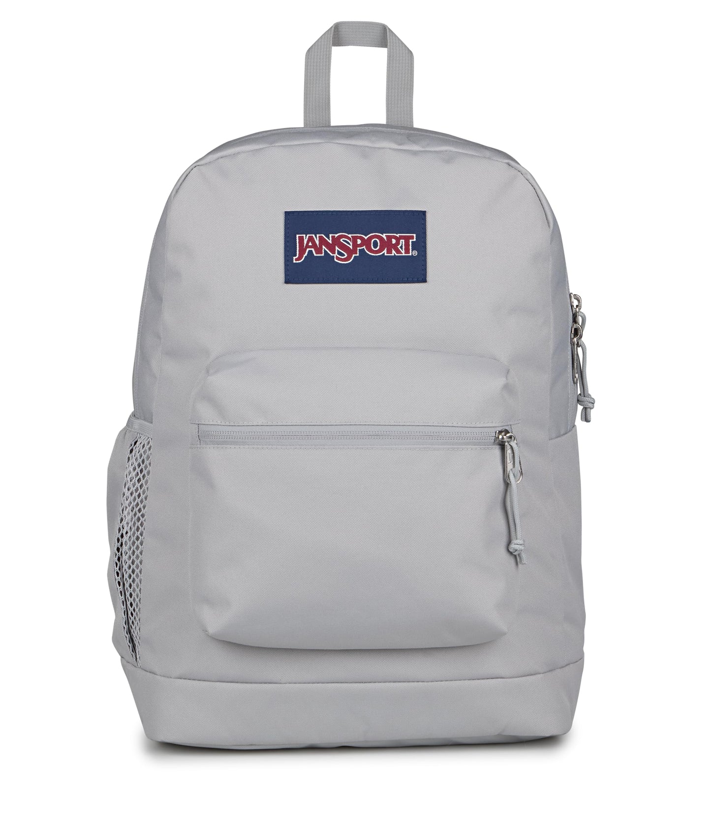 JanSport Cross Town Plus Backpack - Large Main Compartment, Side Water Bottle Pocket, 15-Inch Padded Laptop Sleeve - Black