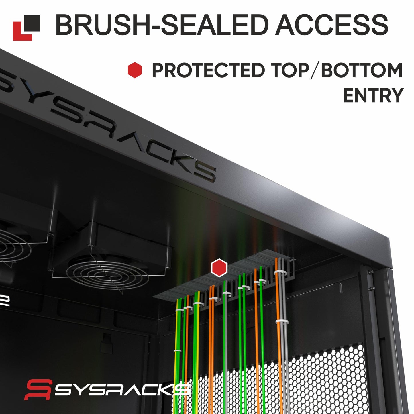 19" Server Rack Cabinet 18U – 35" Deep Network Cabinet Enclosure with Glass Door, Locking Panels, Cooling Fans, PDU & Shelf, IT Rack for Servers, Switches, AV Equipment