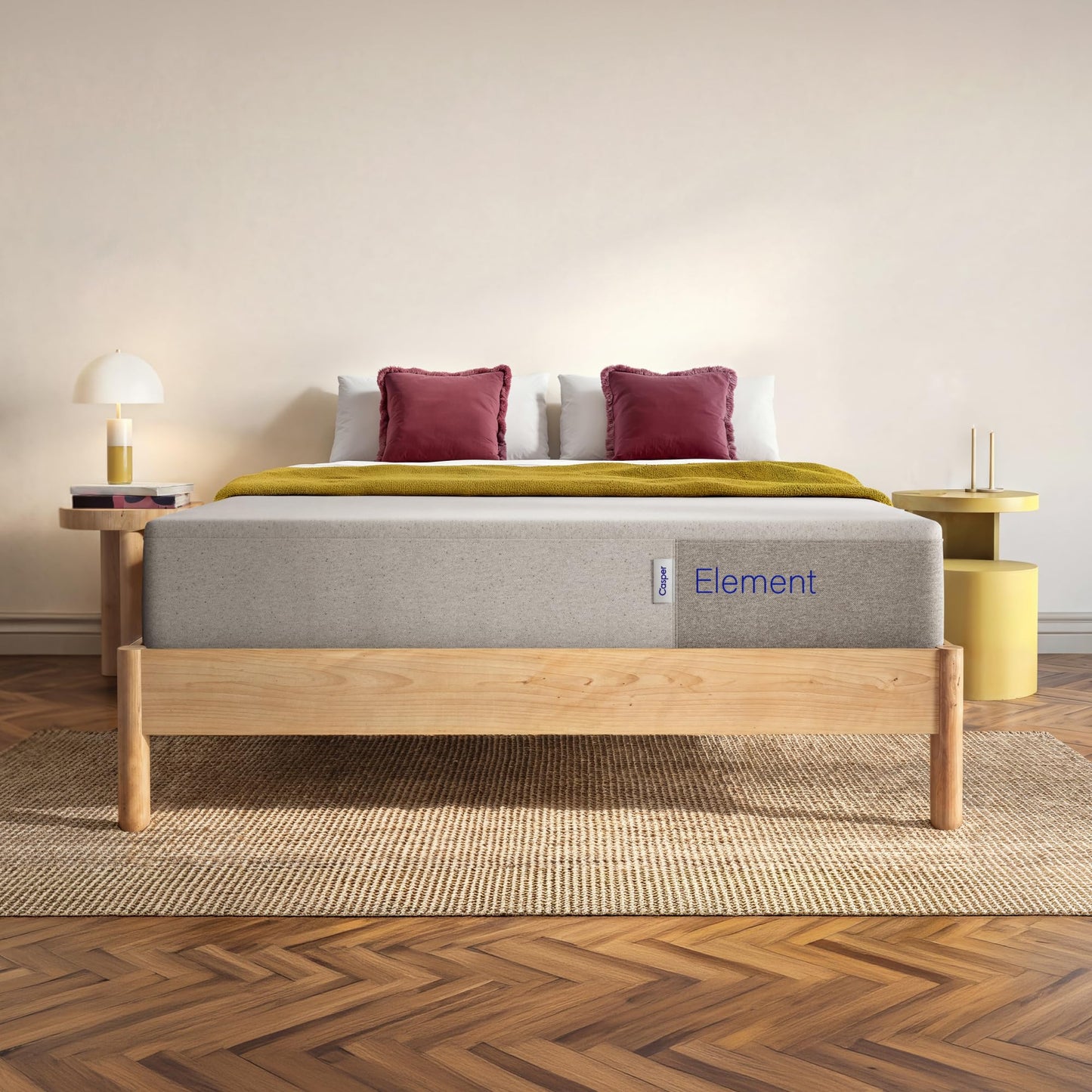 Casper Sleep Element Queen Mattress - Medium Feel - Motion Isolation - Breathable, Cooling Memory Foam - 100-Night Trial - CertiPUR-US