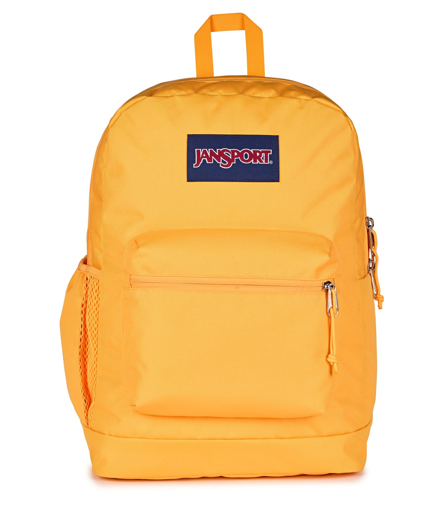 JanSport Cross Town Plus Backpack - Large Main Compartment, Side Water Bottle Pocket, 15-Inch Padded Laptop Sleeve - Black