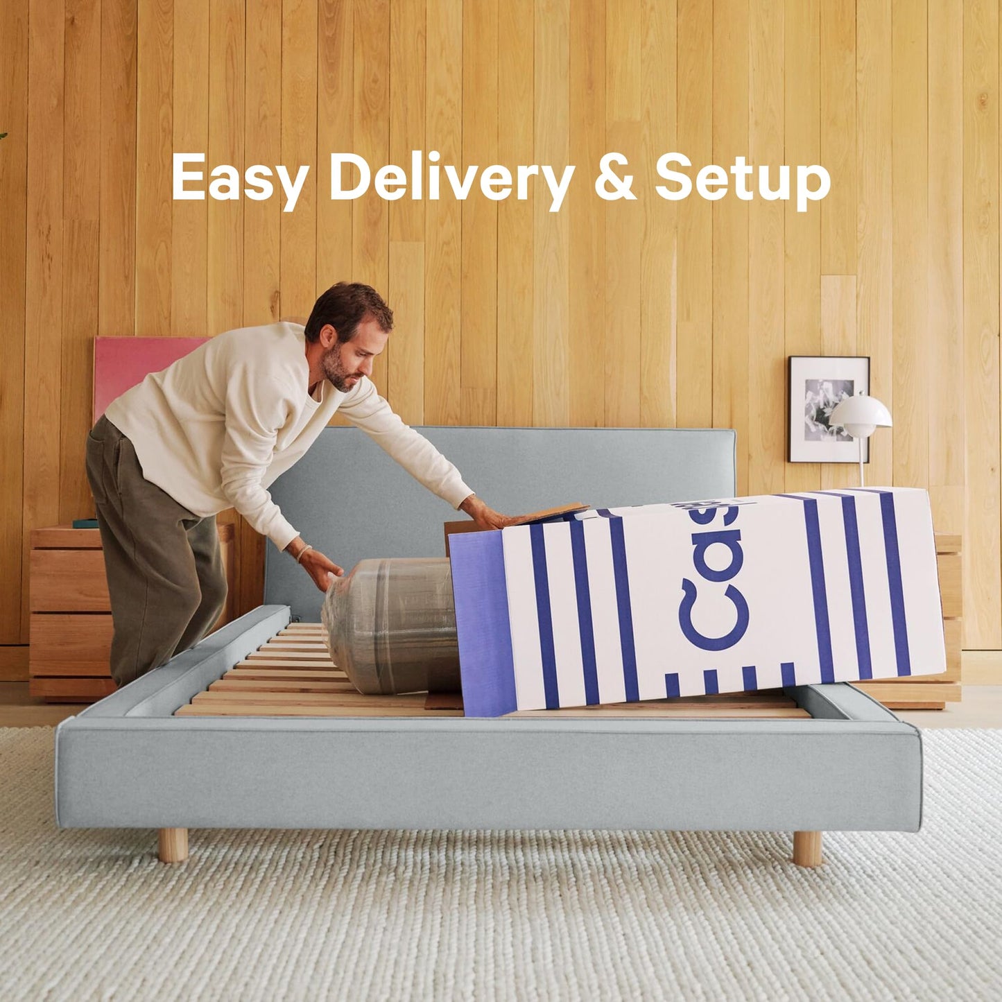 Casper Sleep Element Queen Mattress - Medium Feel - Motion Isolation - Breathable, Cooling Memory Foam - 100-Night Trial - CertiPUR-US