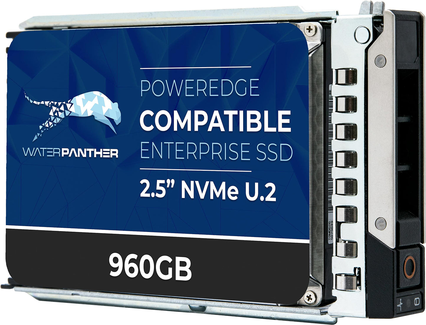 Water Panther 15.36TB SAS 24Gb/s 2.5" SSD for Dell PowerEdge Servers | Enterprise Drive in 13G Tray