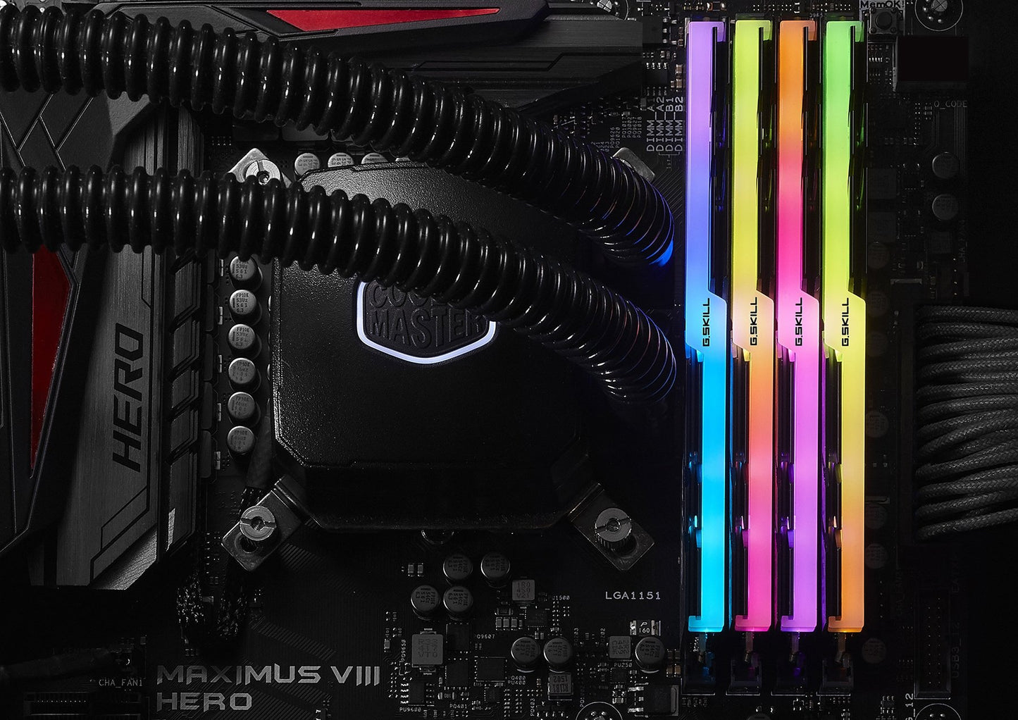 G.SKILL Trident Z RGB Series DDR4 RAM (XMP) 32GB (2x16GB) 3600MT/s CL18-22-22-42 1.35V Intel AMD Desktop Computer Memory U-DIMM (F4-3600C18D-32GTZR)