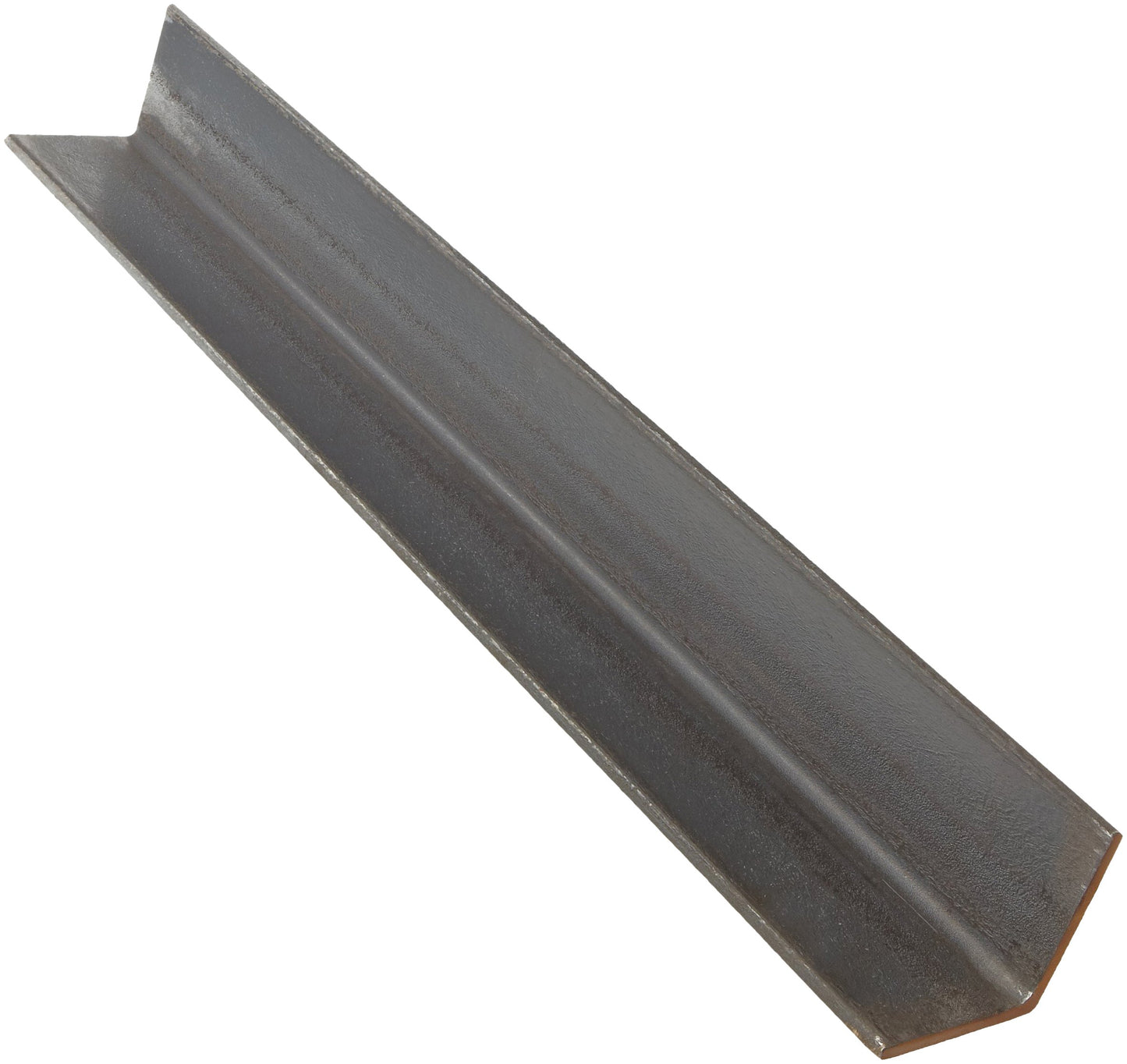 A36 Carbon Steel Angle, Unpolished (Mill) Finish, Hot Rolled, Unequal Leg Length, Squared Corners, 2" x 3" Leg Lengths, 0.25" Thickness, 48" Length, OnlineMetals