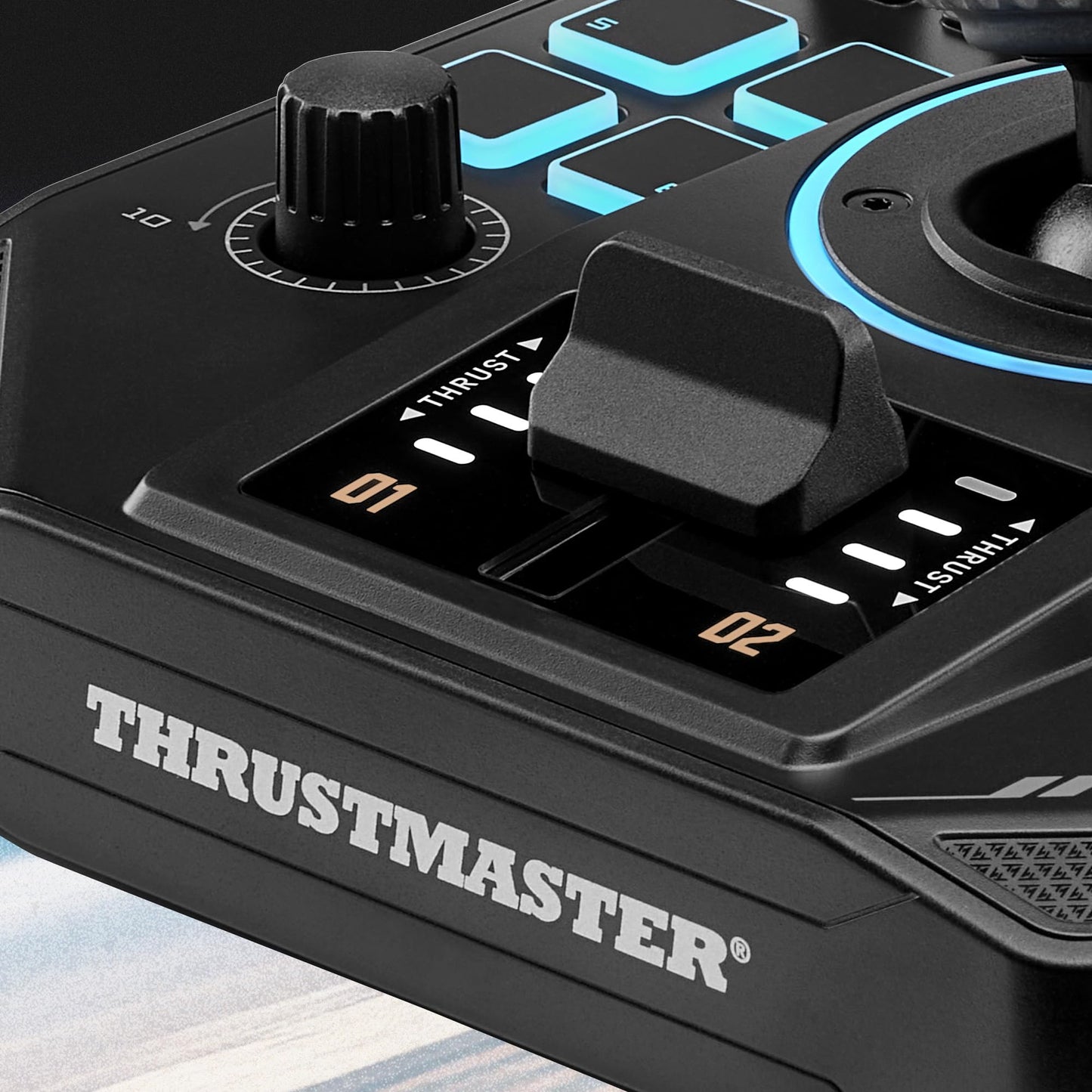 Thrustmaster Sol-R2 HOSAS Dual Space Combat Flight Joystick Set - PC | 88 programable actions buttons, 2 detachable grips, 2 throttles, zero drift, interchangeable rests, backlit sci-fi design