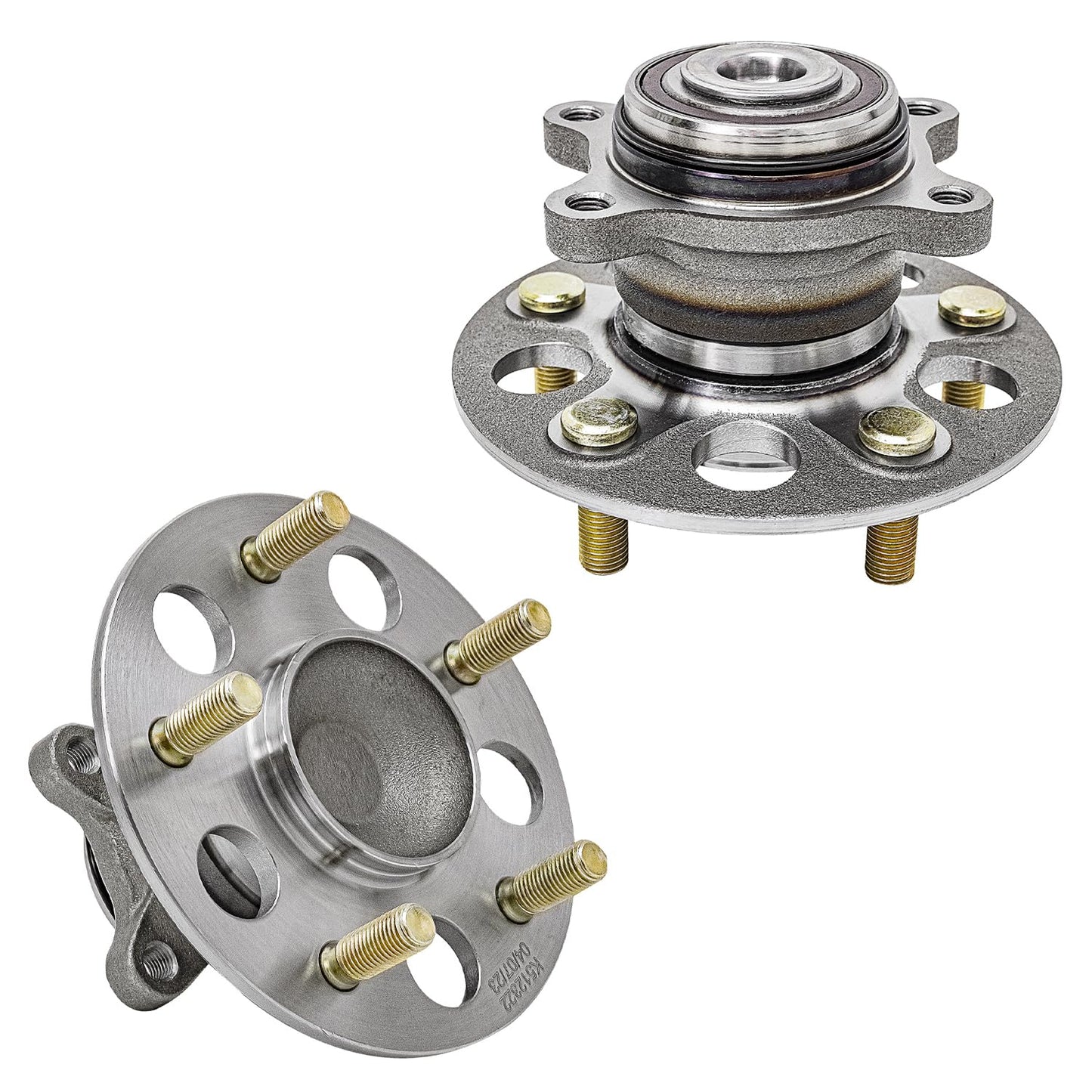 Detroit Axle - Pair 2WD Front Wheel Bearing Hub Assembly for 99-06 Chevy Silverado Sierra 1500, 00-06 Suburban 1500 Tahoe Yukon GMC Yukon XL 1500, 02-06 Cadillac Escalade 6 Lugs [with ABS]