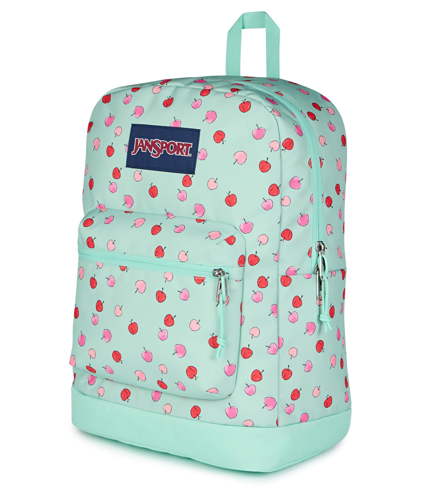 JanSport Cross Town Plus Backpack - Large Main Compartment, Side Water Bottle Pocket, 15-Inch Padded Laptop Sleeve - Black
