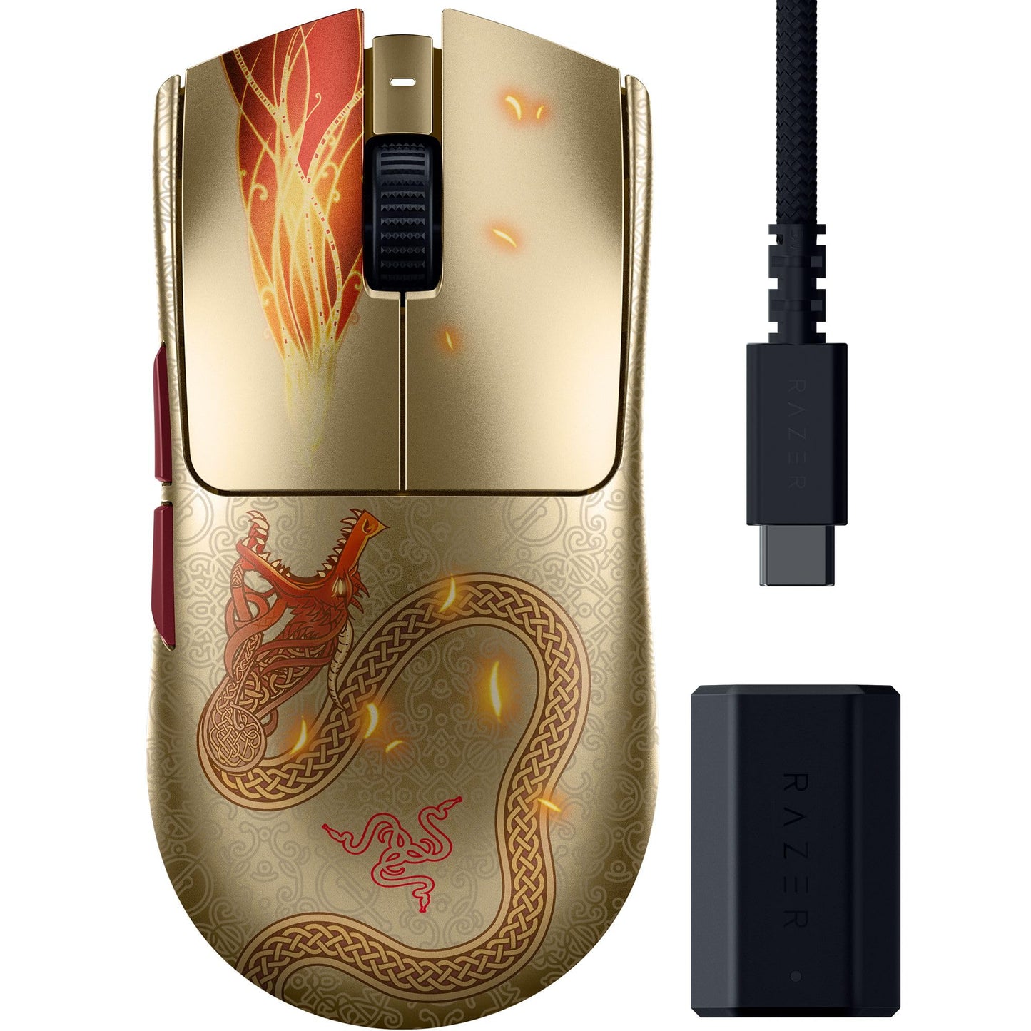 Razer Viper V3 Pro Wireless Esports Gaming Mouse: Symmetrical - 54g Lightweight - 8K Polling - 35K DPI Optical Sensor - Gen3 Optical Switches - 8 Programmable Buttons - 95 Hr Battery - Black