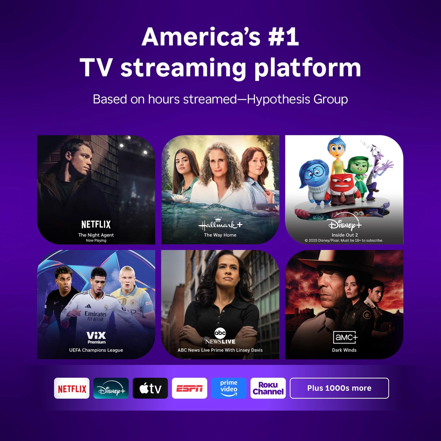 Roku Ultra - Ultimate Streaming Player - 4K Streaming Device for TV with HDR10+, Dolby Vision & Atmos - Bluetooth & Wi-Fi 6 - Rechargeable Voice Remote Pro with Backlit Buttons - Free & Live TV