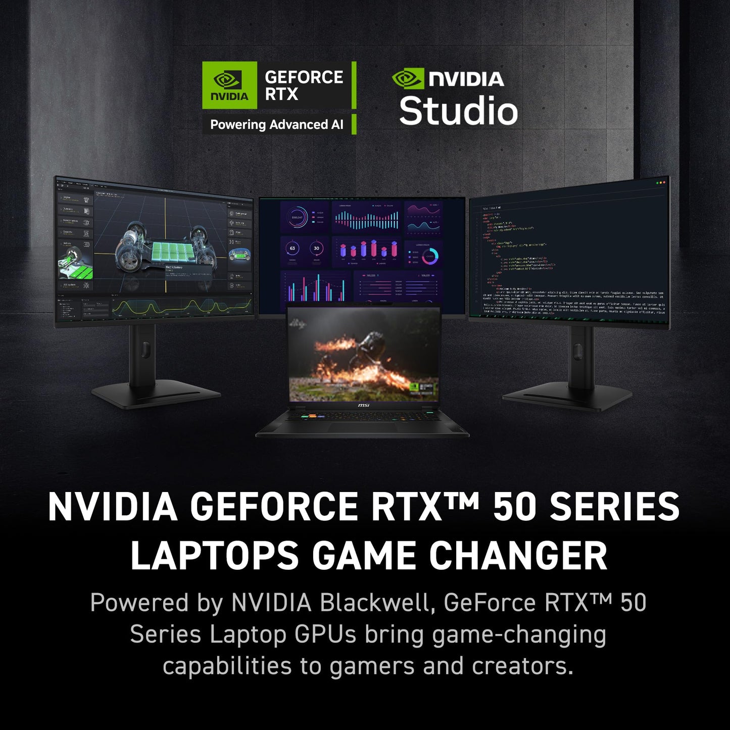 msi Stealth 18 HX AI 18” 120Hz UHD+ Mini LED Gaming Laptop: Intel Ultra 9-275HX, NVIDIA Geforce RTX 5090, 64GB DDR5, 2TB NVMe SSD, Wi-Fi 7, Win 11 Pro: Black A2XWJG-035US