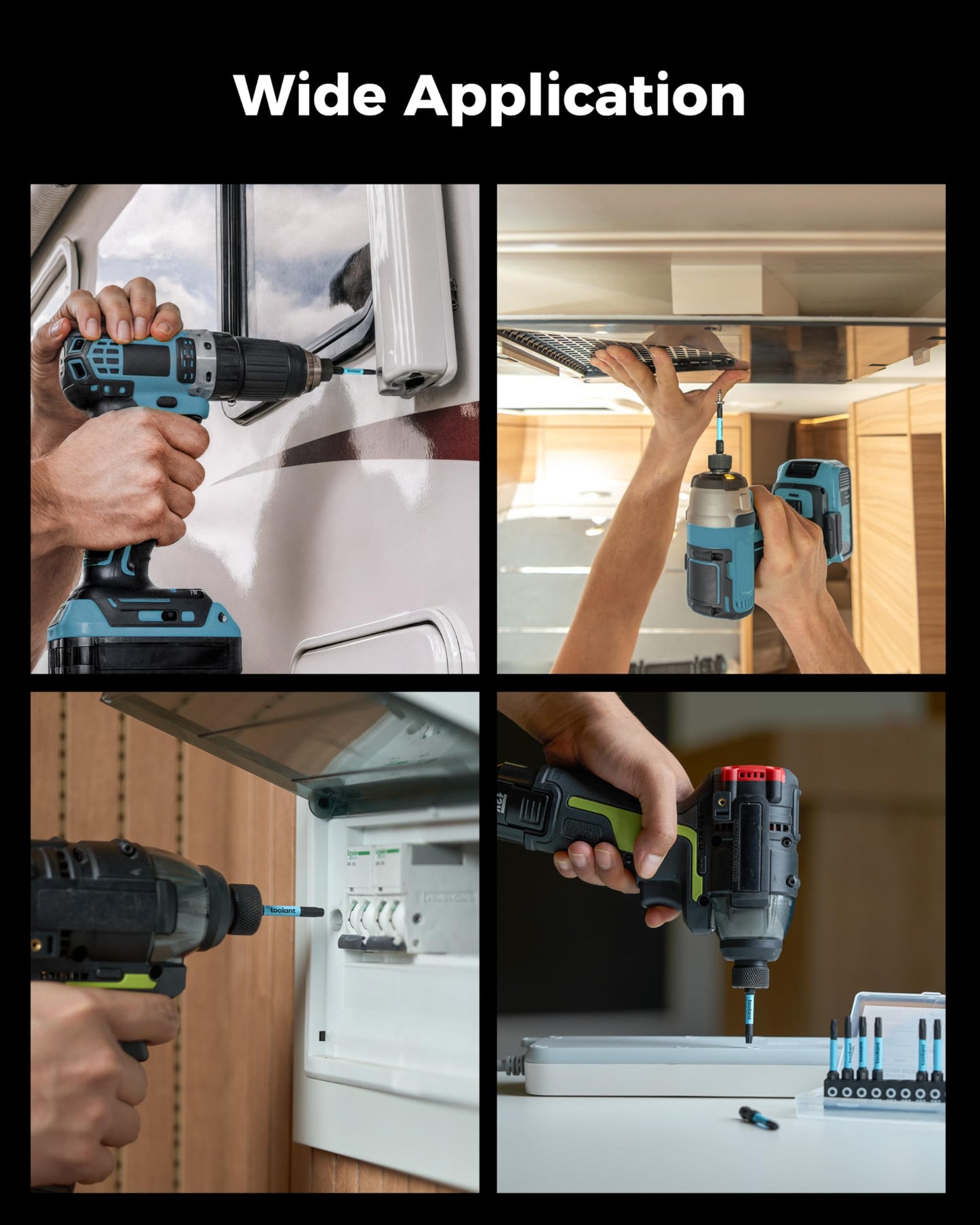 toolant Triangle Screwdriver Set,S2 Steel Triangle Bit Set(2" long Magnetic Heads),1/4 Hex-Shank Tamper-Proof Security Bit Set,Sizes: TA12,TA14,TA16,TA18,TA20,TA23,TA25,TA27 (x2),TA30