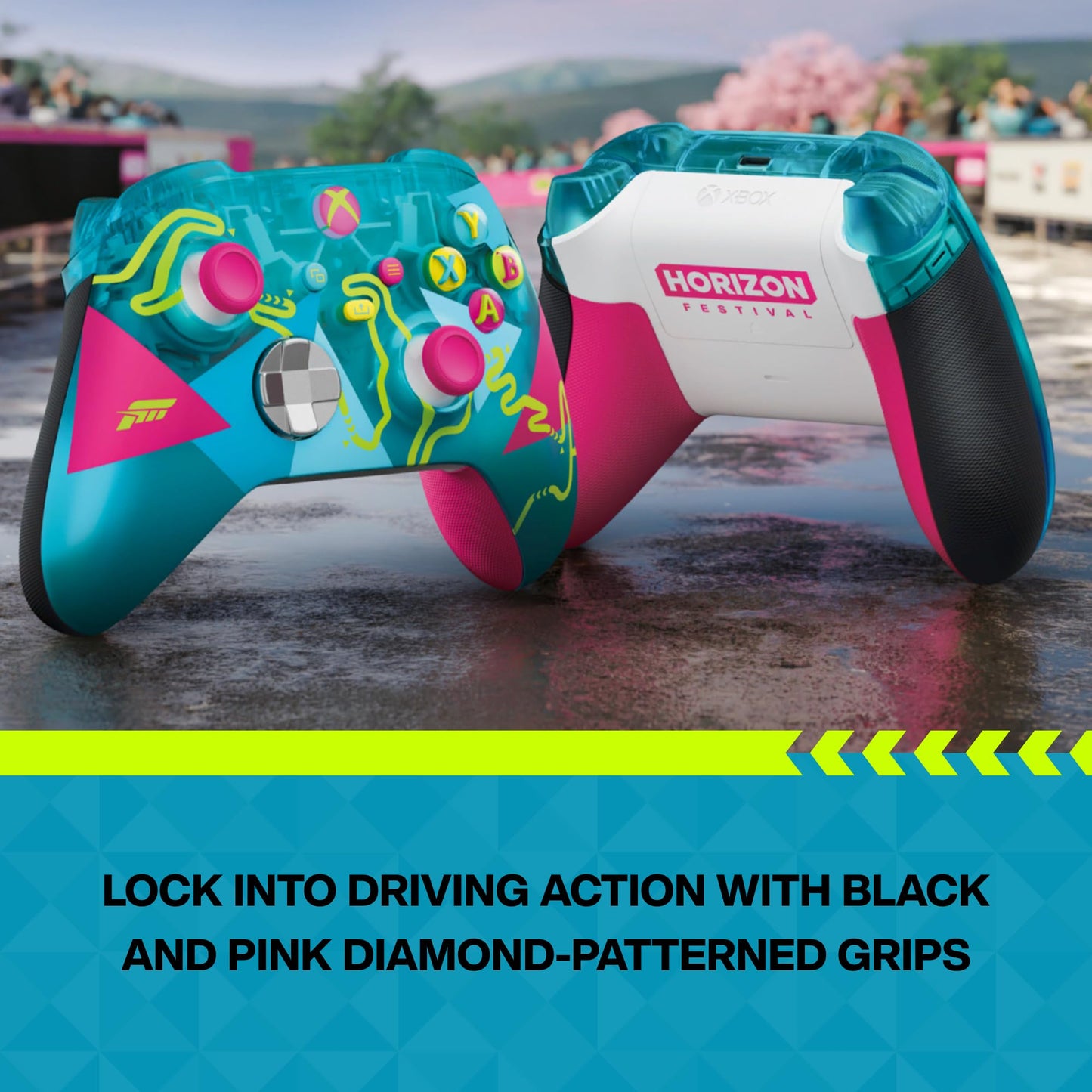 Xbox Wireless Gaming Controller | Ice Breaker Special Edition | Console, PC, and Android | Textured Grip | Wireless, Bluetooth, USB-C Connectivity