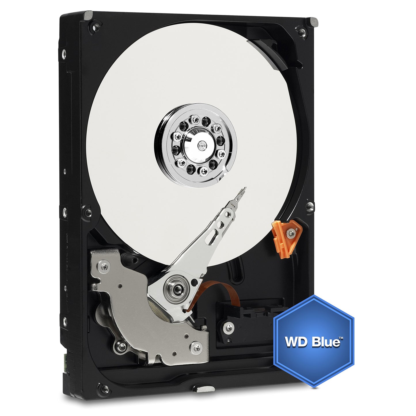 Western Digital 2TB WD Blue Mobile Hard Drive HDD - 5400 RPM, SATA 6 Gb/s, 128 MB Cache, 2.5" - WD20SPZX
