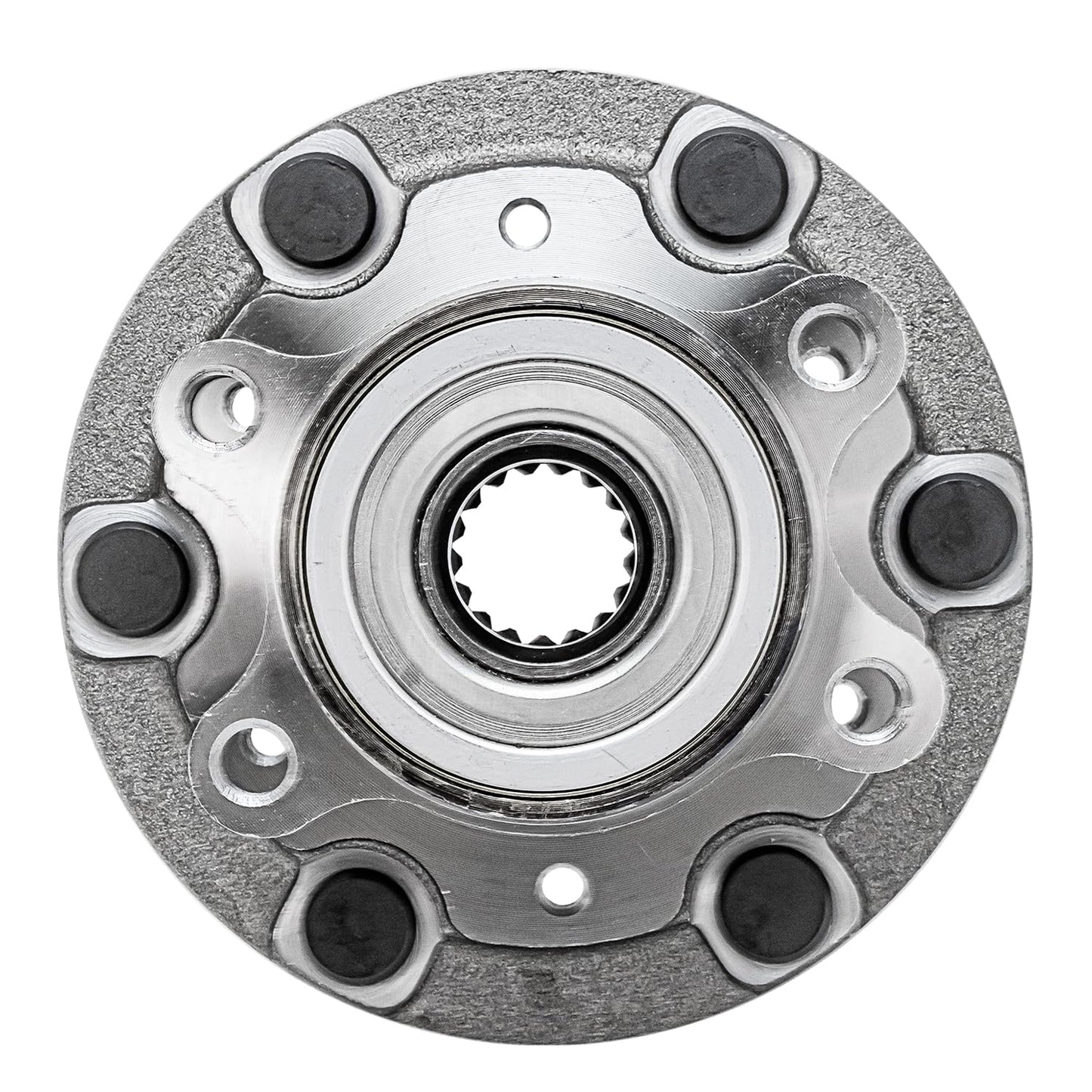 Detroit Axle - 2pc Front Wheel Bearing Hubs for 00-13 Chevy Impala Monte Carlo, 97-08 Pontiac Grand Prix, 06-11 DTS, 05-09 Buick Lacrosse, 06-11 Lucerne, 00-05 Lesabre, Pair Wheel Bearings and Hubs