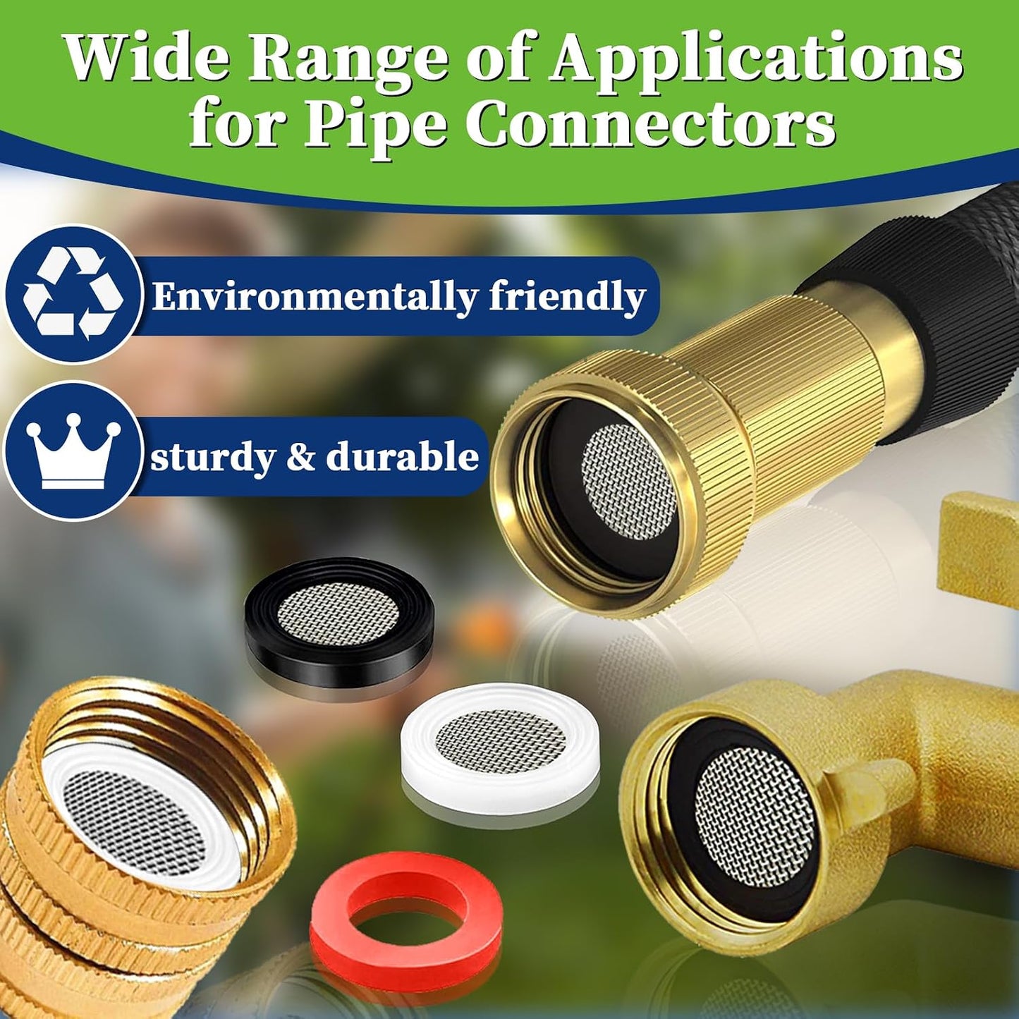 ZDBB 32 Size Water Hose Rubber Washers & 36 Size Automotive AC O Ring Kit for Assorted Outdoor Faucet Garden Hose Valve Stem Worn Out Professional Plumbing Faucet Seal Repair
