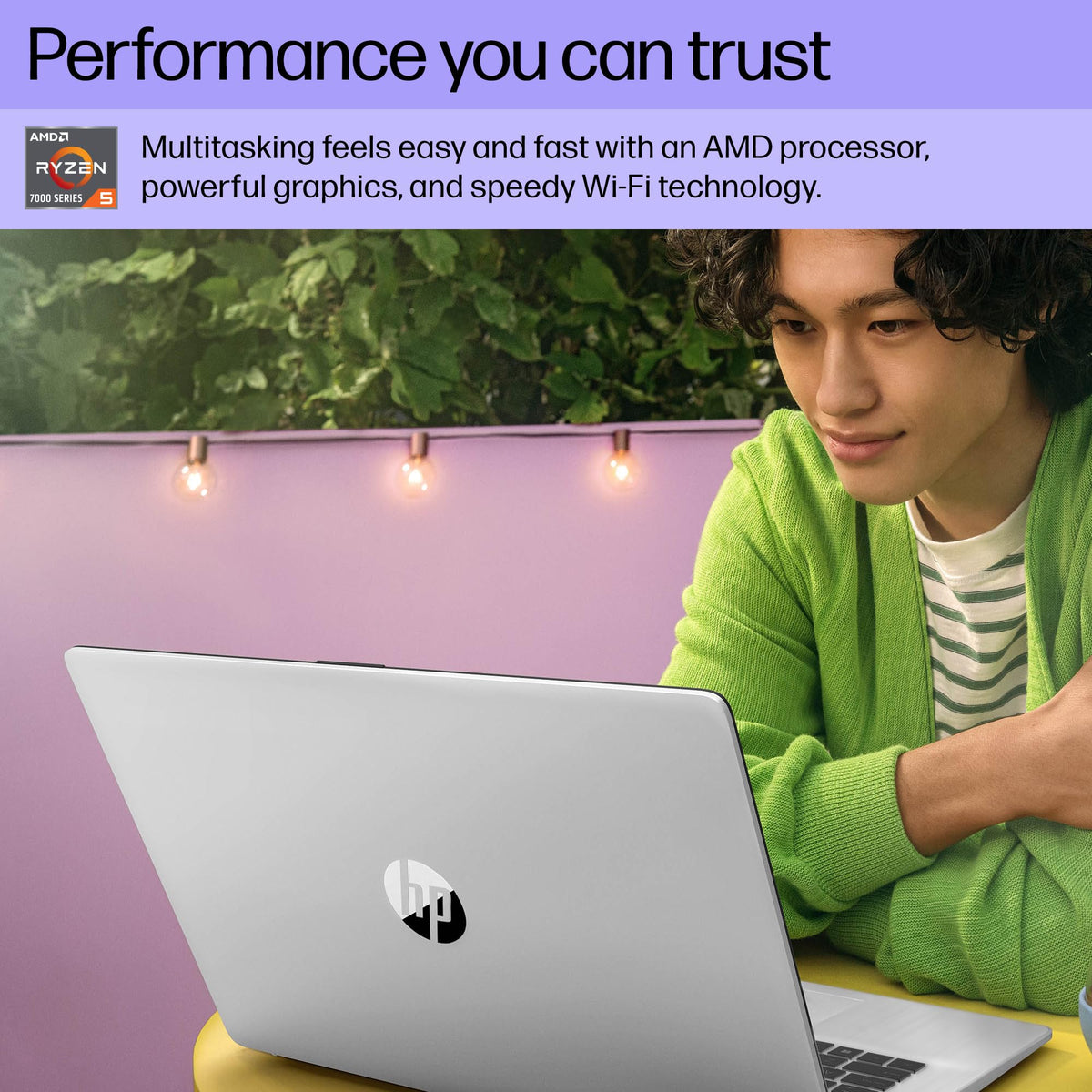 HP 17 Inch Laptop, AMD Ryzen 5 7430U 6-Core, 32 GB RAM, 1 TB SSD, 17.3" FHD IPS Display, Windows 11 Pro, Wi-Fi 6, AI Copilot, Numeric Keypad, Fast Charge, HD Webcam, Business & Home Office Computer