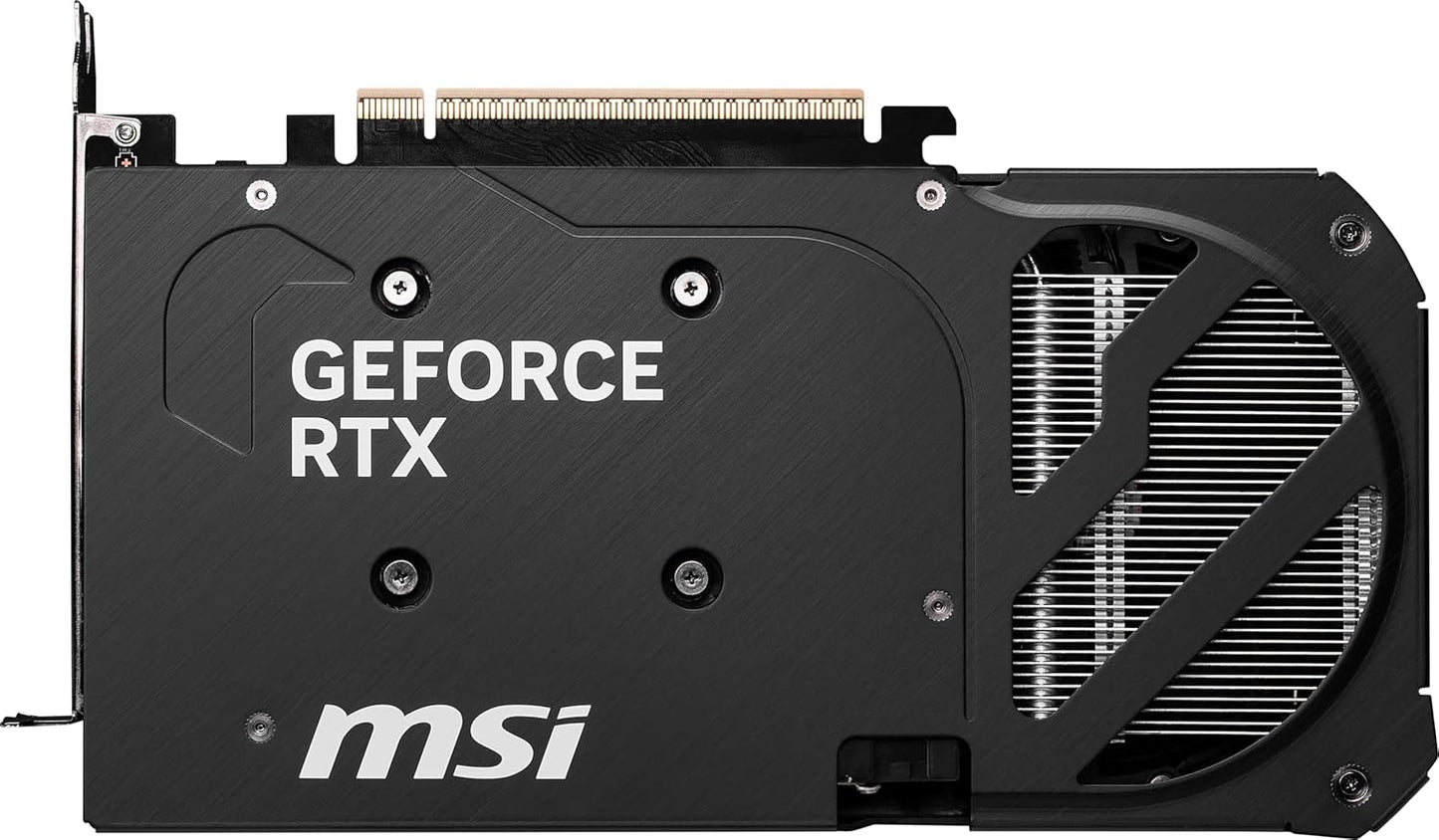 msi Gaming RTX 5060 Ti 16G Shadow 2X OC Graphics Card (16GB GDDR7, 128-bit, Extreme Performance: TBA MHz, DisplayPort x 3 2.1a, HDMI 2.1b, NVIDIA Blackwell Architecture)