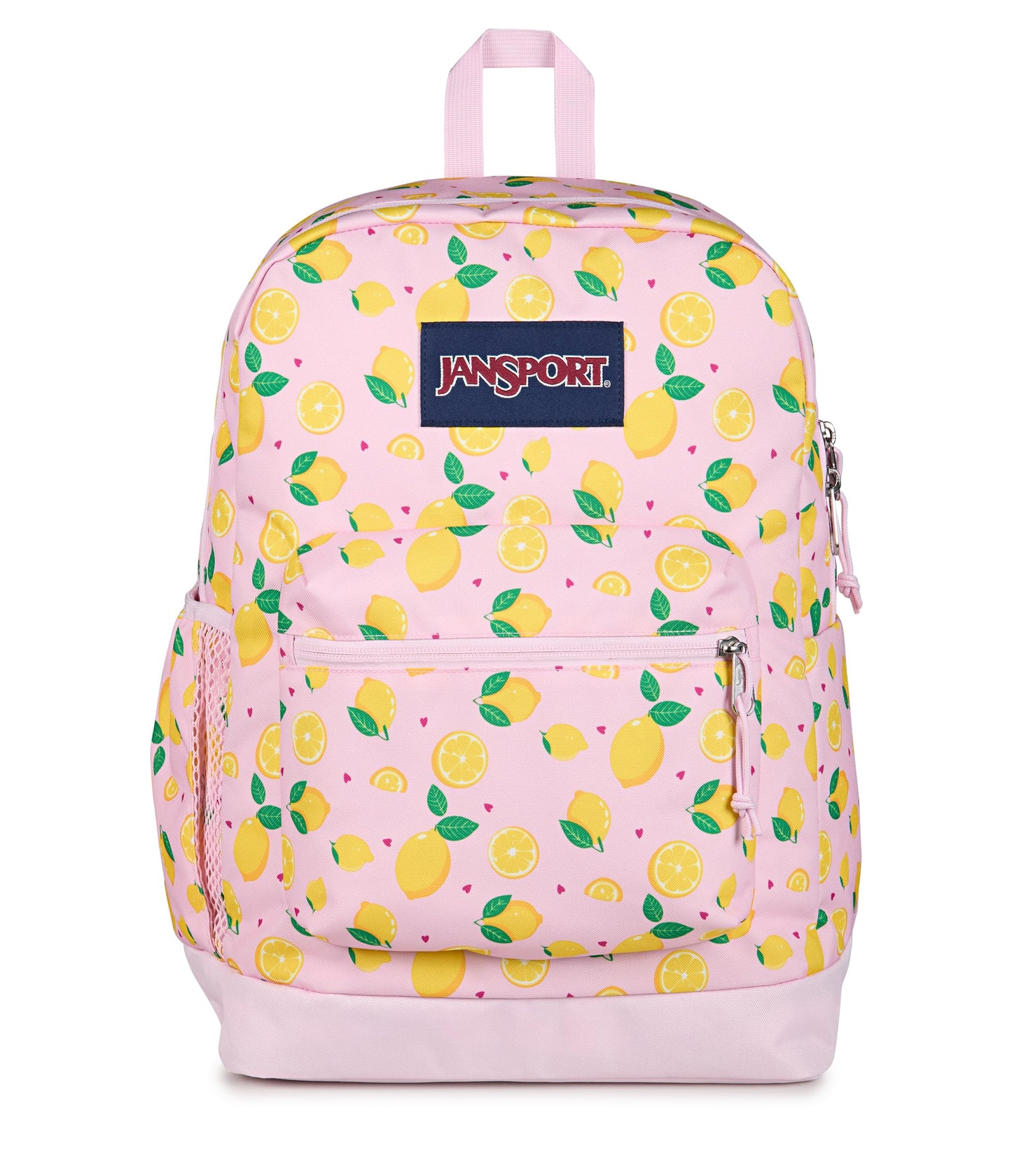 JanSport Cross Town Plus Backpack - Large Main Compartment, Side Water Bottle Pocket, 15-Inch Padded Laptop Sleeve - Black
