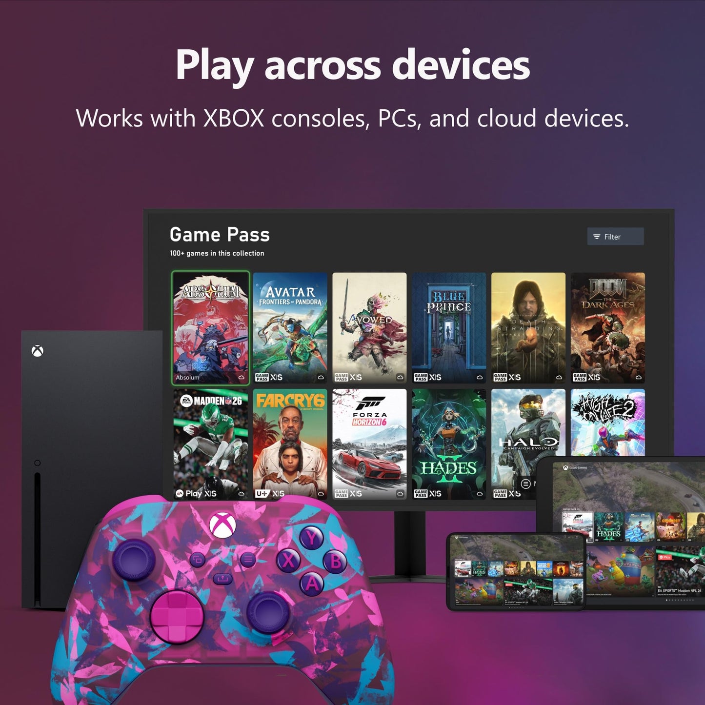 Xbox Wireless Gaming Controller | Ice Breaker Special Edition | Console, PC, and Android | Textured Grip | Wireless, Bluetooth, USB-C Connectivity