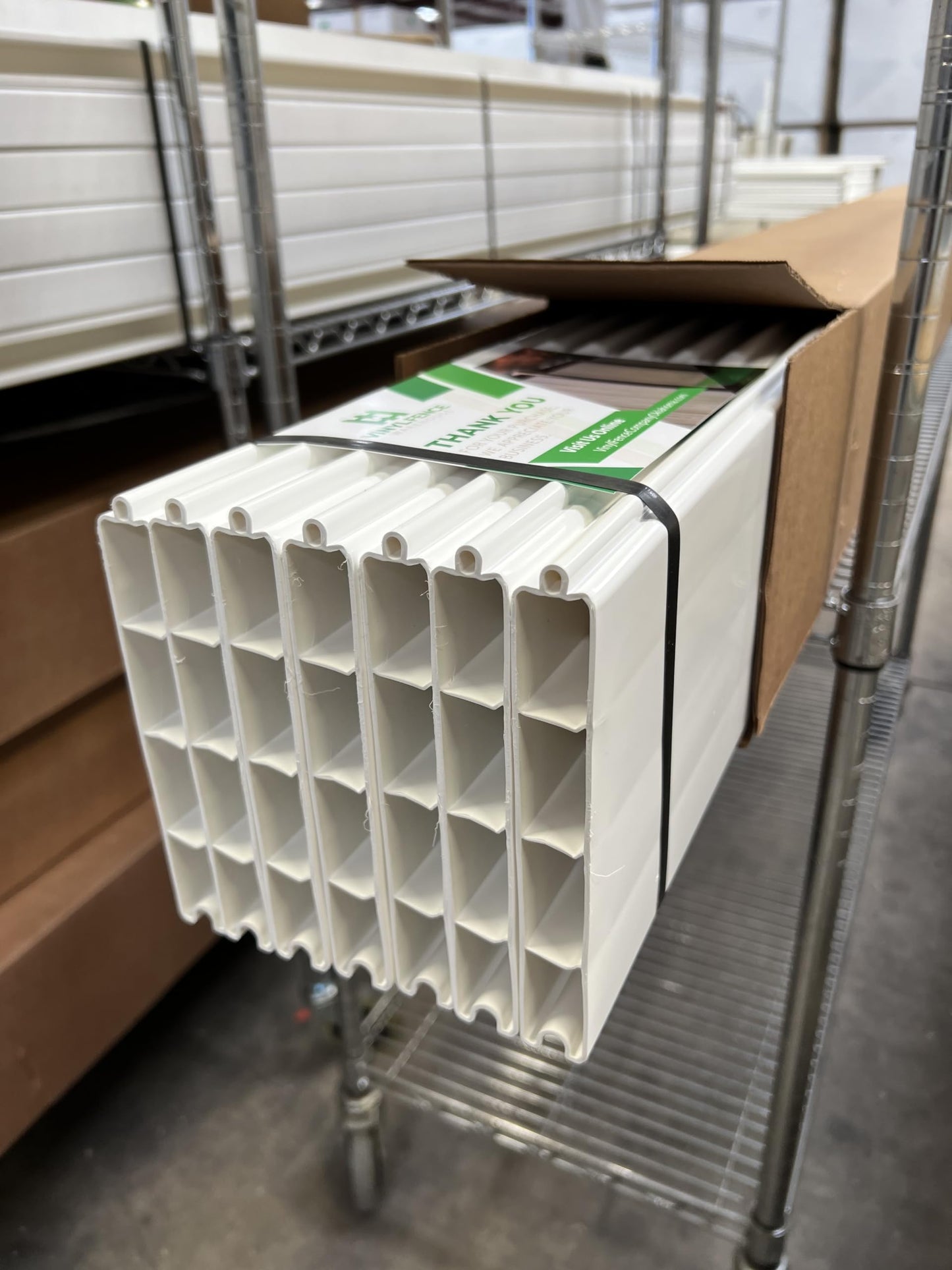 Vinyl Fence Warehouse - 7/8"x6"x62.25" Tongue & Groove Pickets (6, White)