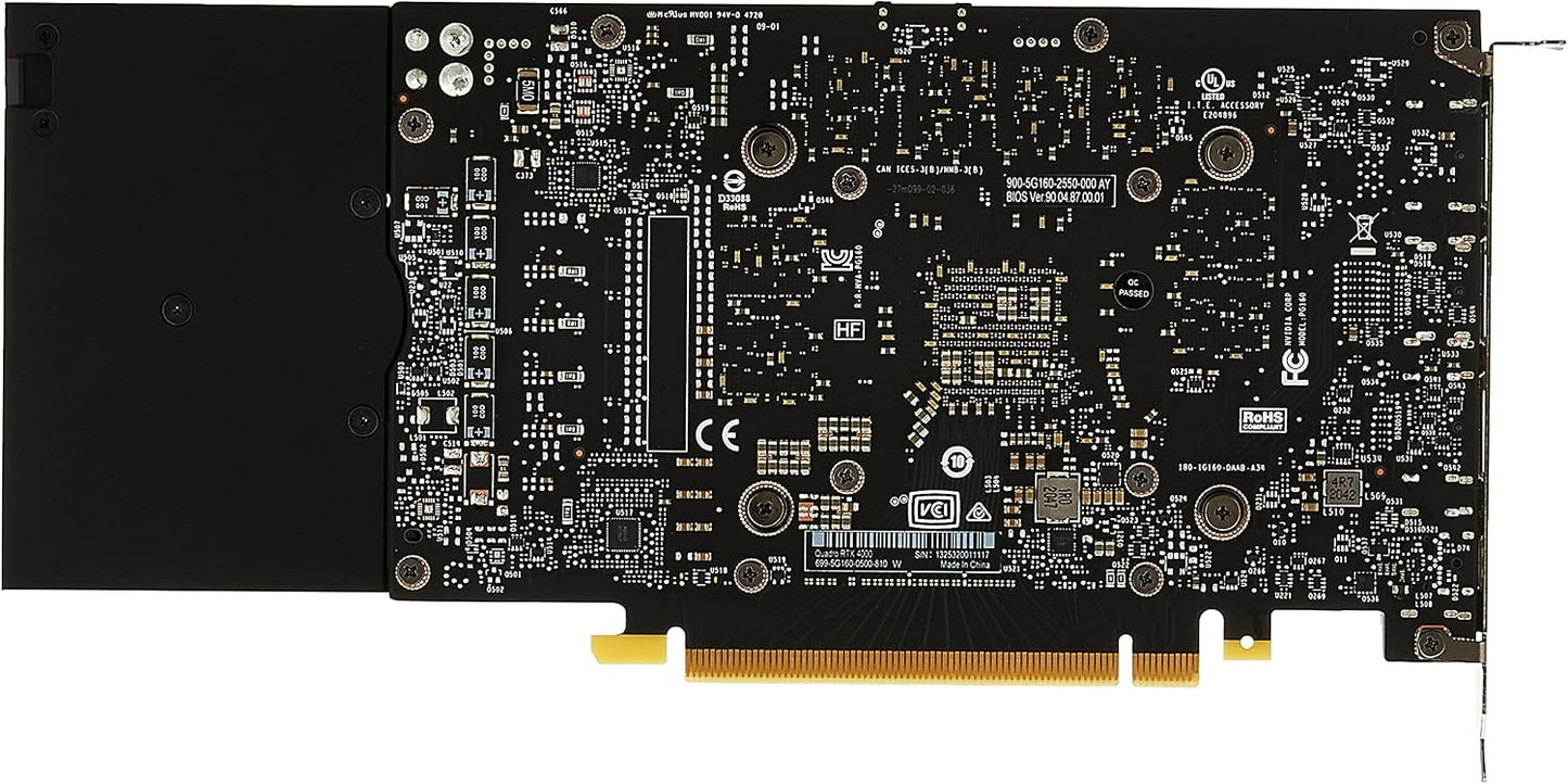 PNY NVIDIA Quadro RTX 4000 - The World’S First Ray Tracing GPU