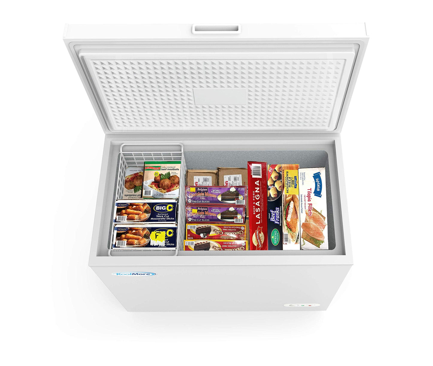 KoolMore SCF-20C Chest Freezer, 20 cu. Ft, White