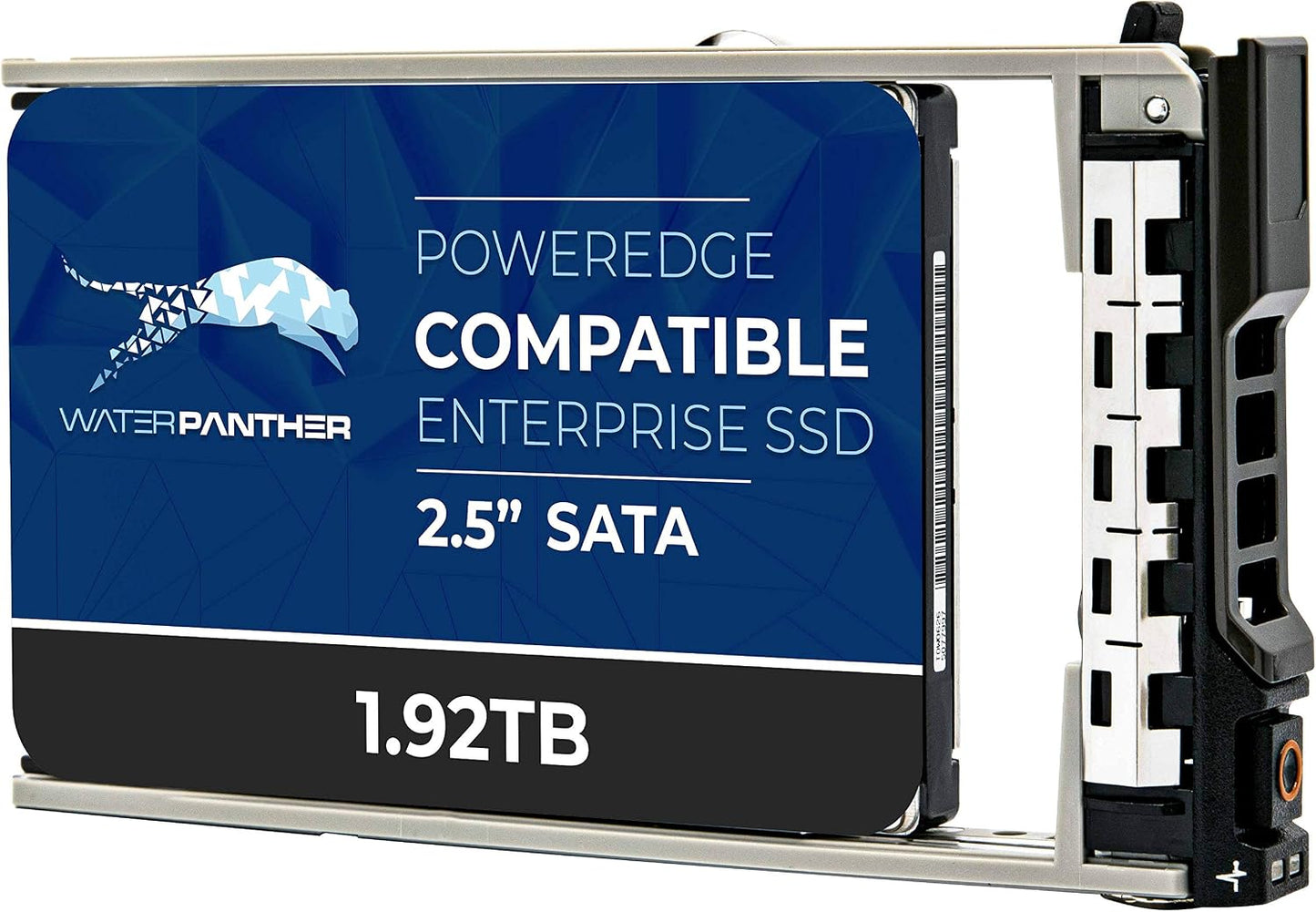 Water Panther 1.92TB SATA 6Gb/s 2.5" SSD for Dell PowerEdge Servers | Enterprise Drive in 13G Tray (Renewed)