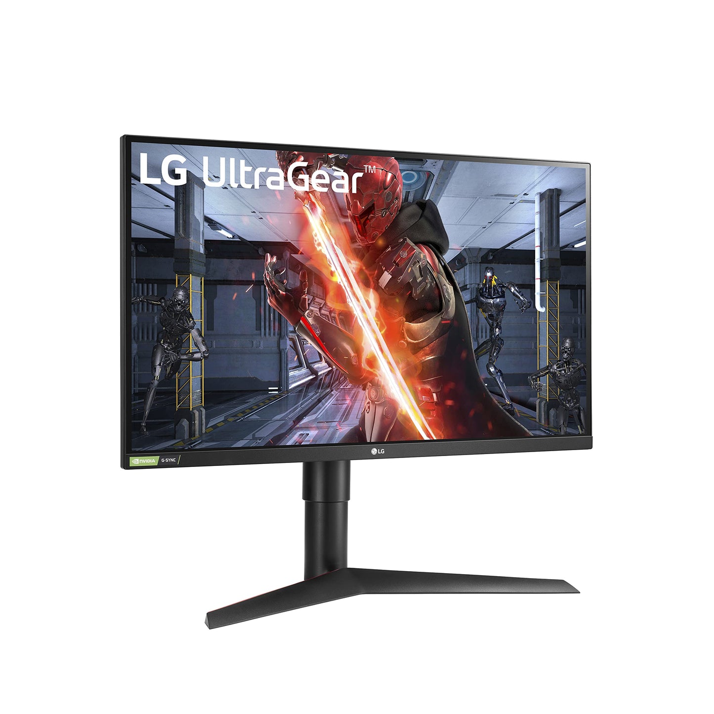 LG 27GS60QC-B Ultragear 27-inch Curved Gaming Monitor QHD (2560x1440) 180Hz 1ms 1000R AMD FreeSync HDR10 HDMIx2 DisplayPort Borderless Design Black Stabilizer DAS Crosshair FPS Counter - Black