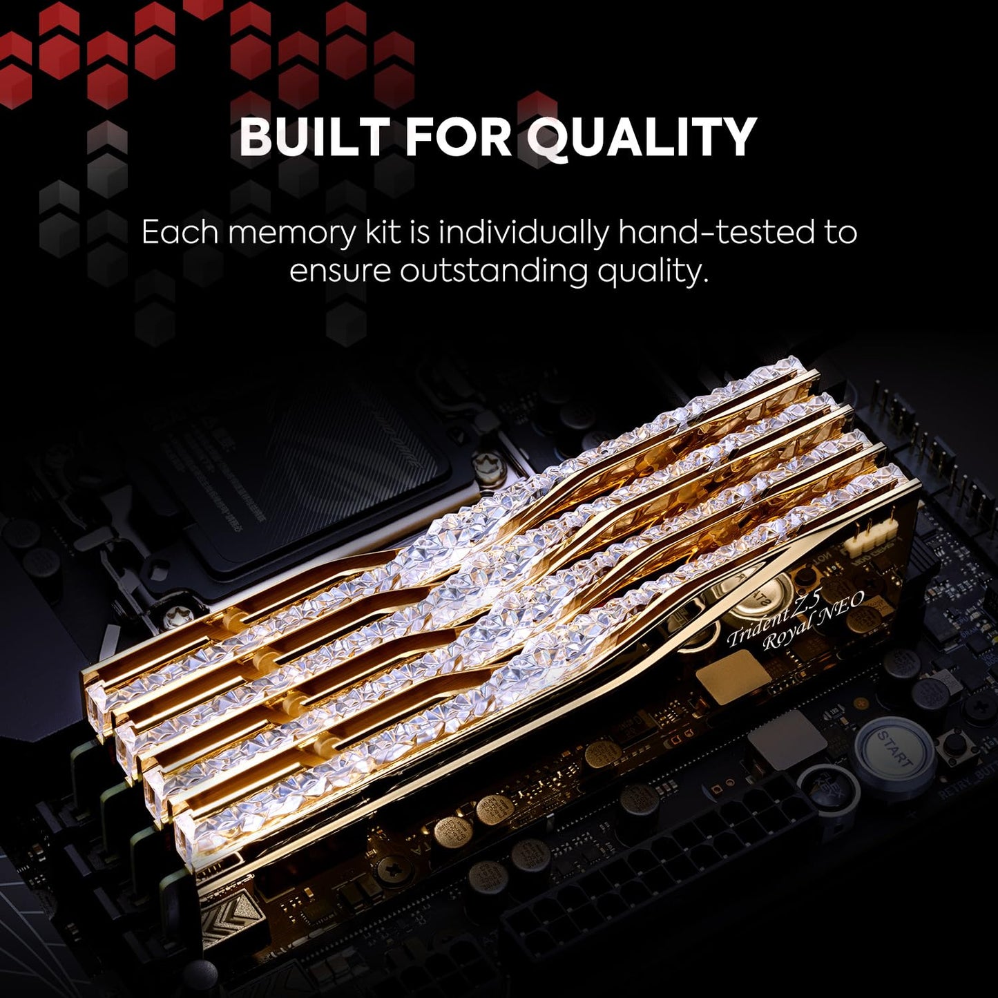 G.SKILL Trident Z5 Royal Neo Series DDR5 RAM (AMD EXPO) 32GB (2x16GB) 6000MT/s CL28-36-36-96 1.40V Desktop Computer Memory U-DIMM - Silver (F5-6000J2836G16GX2-TR5NS)