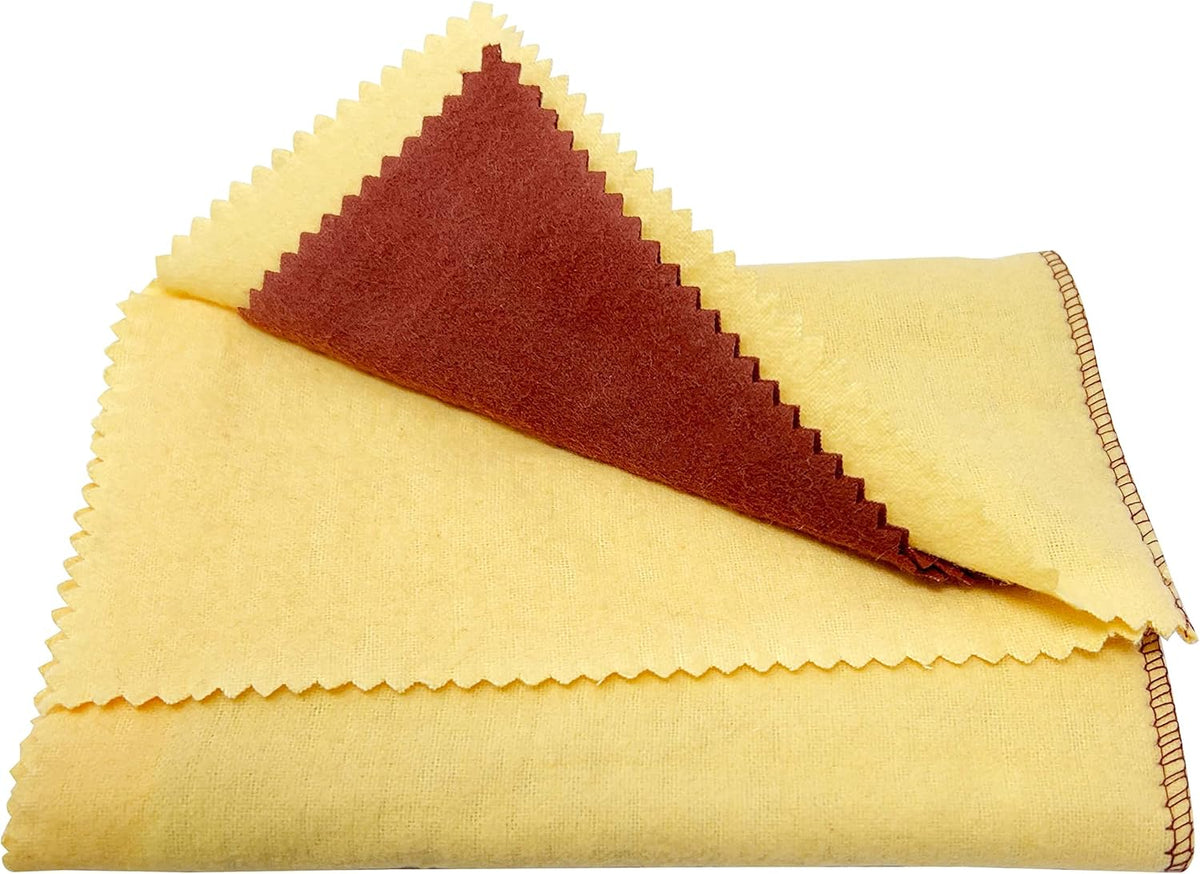 GTE Jewelers Large 12x14 Rouge Polishing Cloth Brass Copper Silver Gold Sunshine Buff