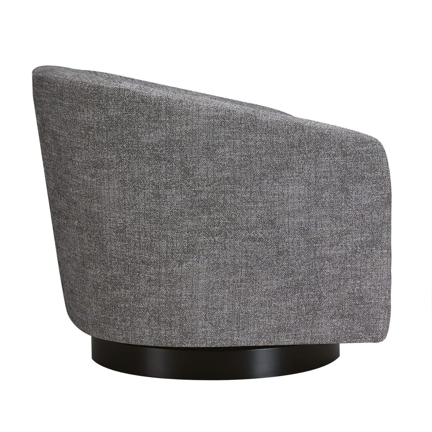 CHITA Swivel Accent Chair Set of 2, Fully Assembled Fabric Barrel Armchair with FSC Certified Upholstered for Living Room, Bedroom and Office, Flax Beige