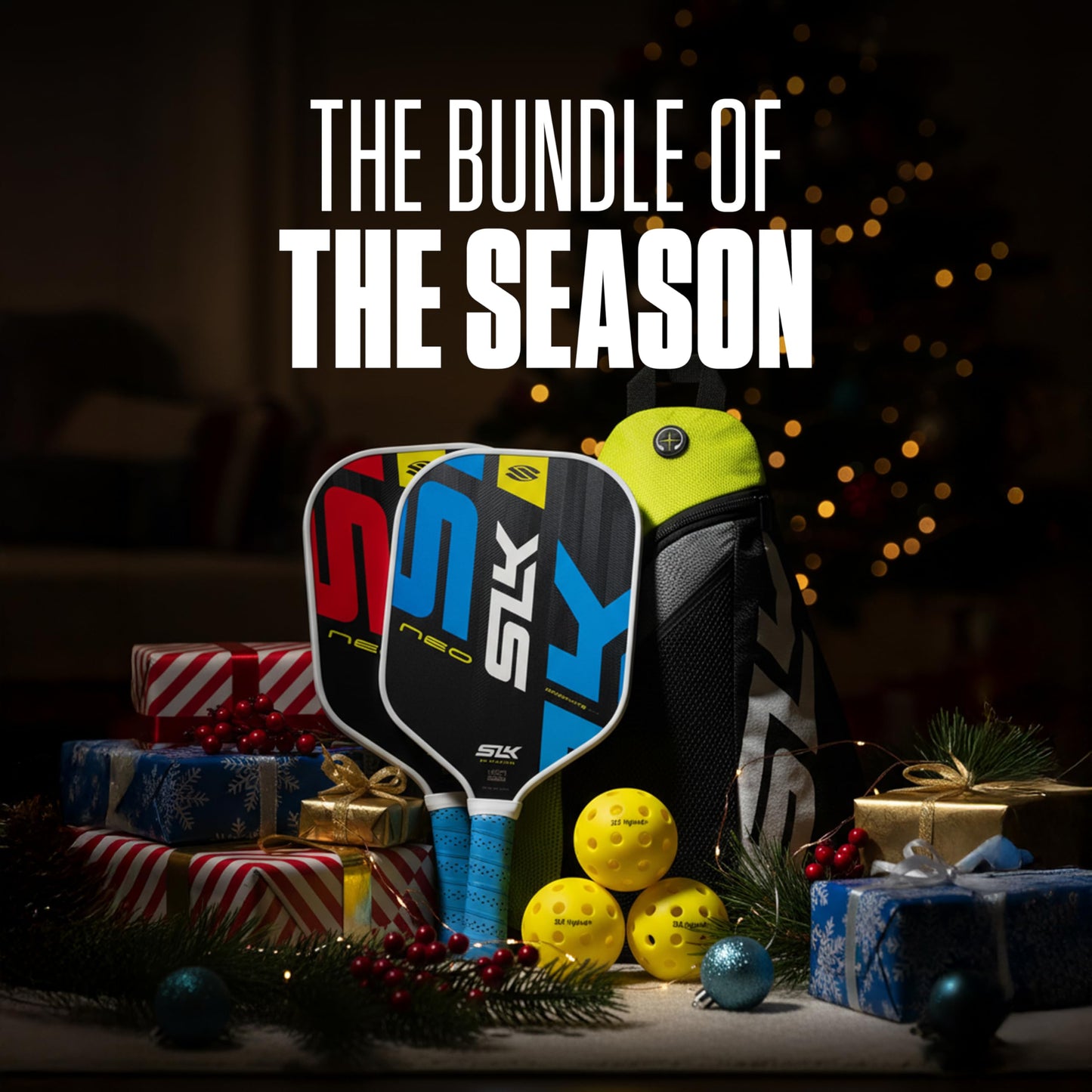 Selkirk Sport SLK Pickleball Paddles Set of 2 | Designed in The USA | Choose The SLK Neo Graphite, SLK Neo Fiberglass Pickleball Set or SLK Atlas Pickleball Bundle