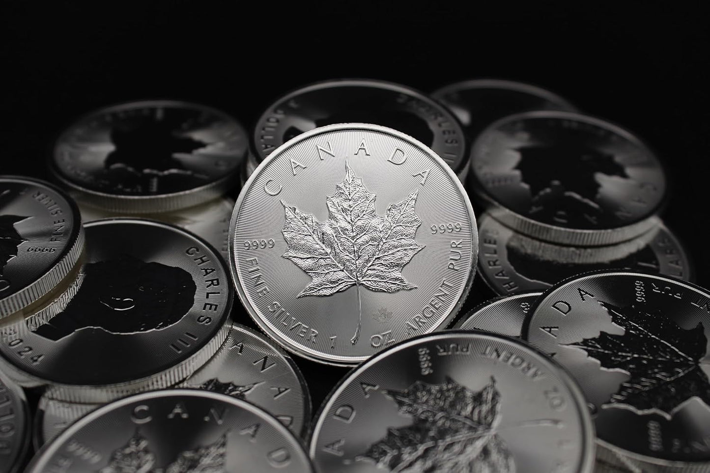 1988 - Present (Random Year) 1 oz Canadian Silver Maple Leaf Coin Brilliant Uncirculated with Certificate of Authenticity $5 Seller BU