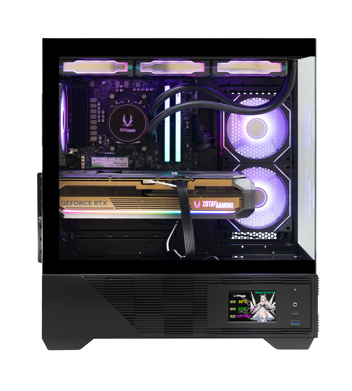 ZOTAC Gaming GeForce RTX 5080 Solid CORE OC DLSS 4 16GB GDDR7 256-bit 30 Gbps PCIE 5.0 Gaming Graphics Card, IceStorm 3.0 Advanced Cooling, Spectra RGB Lighting, ZT-B50800J2-10A