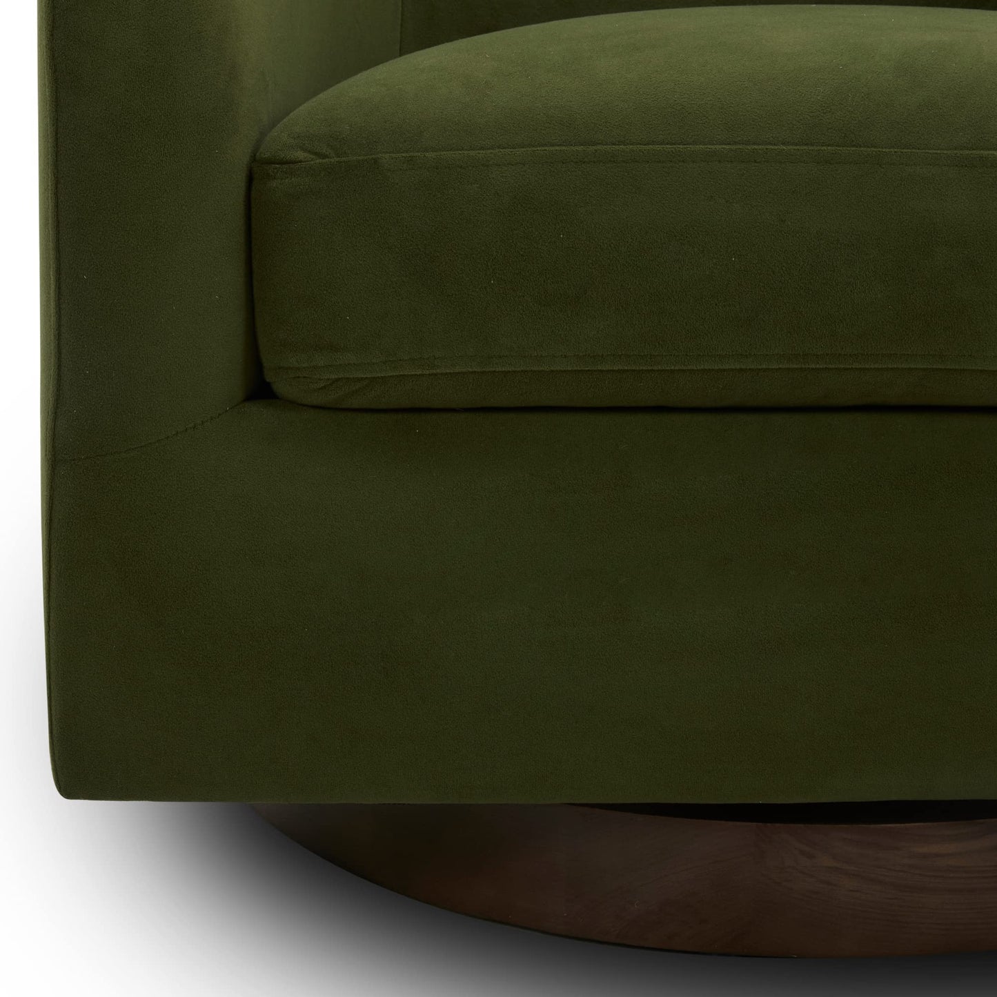 CHITA Swivel Accent Chair Set of 2, Fully Assembled Fabric Barrel Armchair with FSC Certified Upholstered for Living Room, Bedroom and Office, Flax Beige
