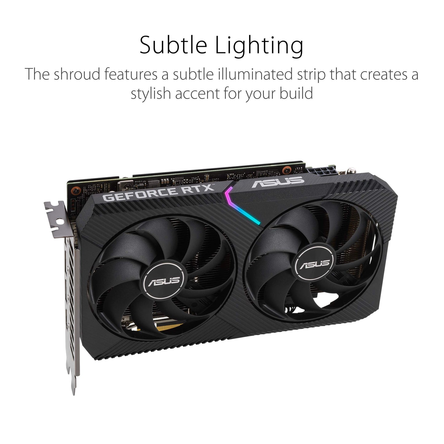 ASUS Dual NVIDIA GeForce RTX™ 5060 8GB GDDR7 White OC Edition Graphics Card, Desktop (PCIe 5.0, DLSS 4, HDMI 2.1b, DisplayPort 2.1b, 2.5-Slot, Axial-tech Fan, Dual BIOS), 3 Year Warranty