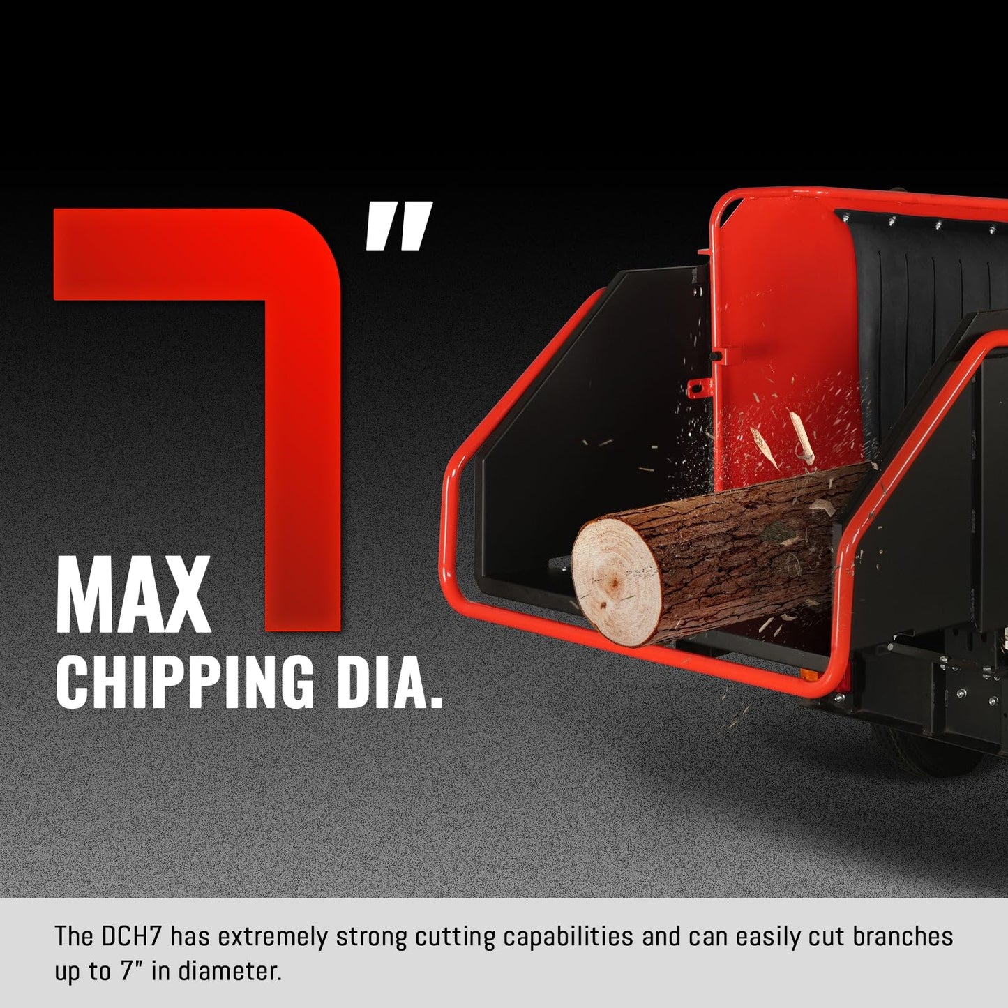 MechMaxx 6 inch ZONSEN 459cc 15hp E-Start Gas Powered 4-Wheels Wood Chipper Shredder Mulcher with Towbar/Tail Light/Emergency Stop Button/Stop Bar, Model B150 Red