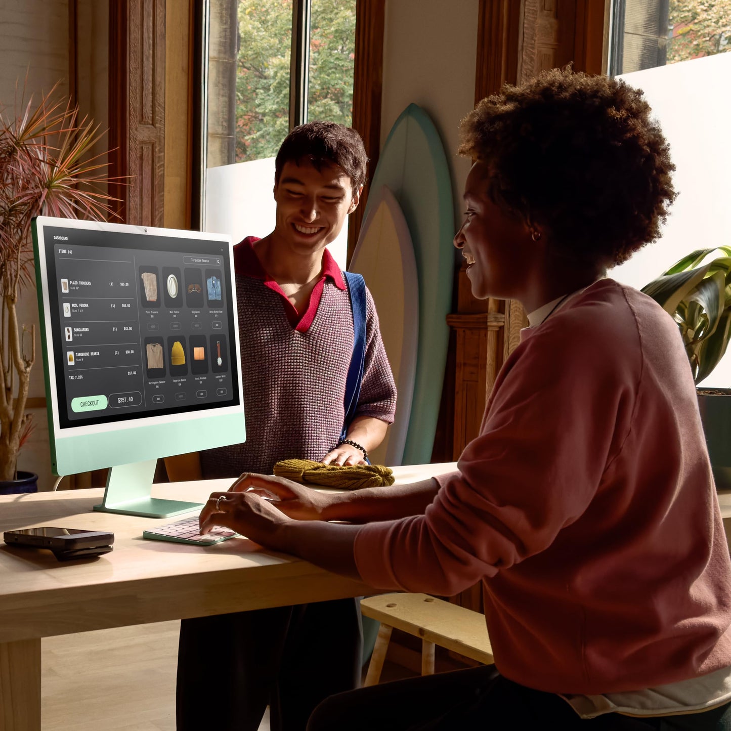 Apple 2024 iMac All-in-One Desktop Computer with M4 chip with 10-core CPU and 10-core GPU: Built for Apple Intelligence, 24-inch Retina Display, 24GB Unified Memory, 512GB SSD Storage; Silver