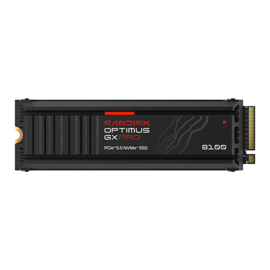SANDISK 2TB Optimus GX PRO 8100 PCIe 5.0 NVMe SSD - M.2 2280, Up to 14,900 MB/s Read Speed, Lightning-Fast Performance - SDSP82200TAN
