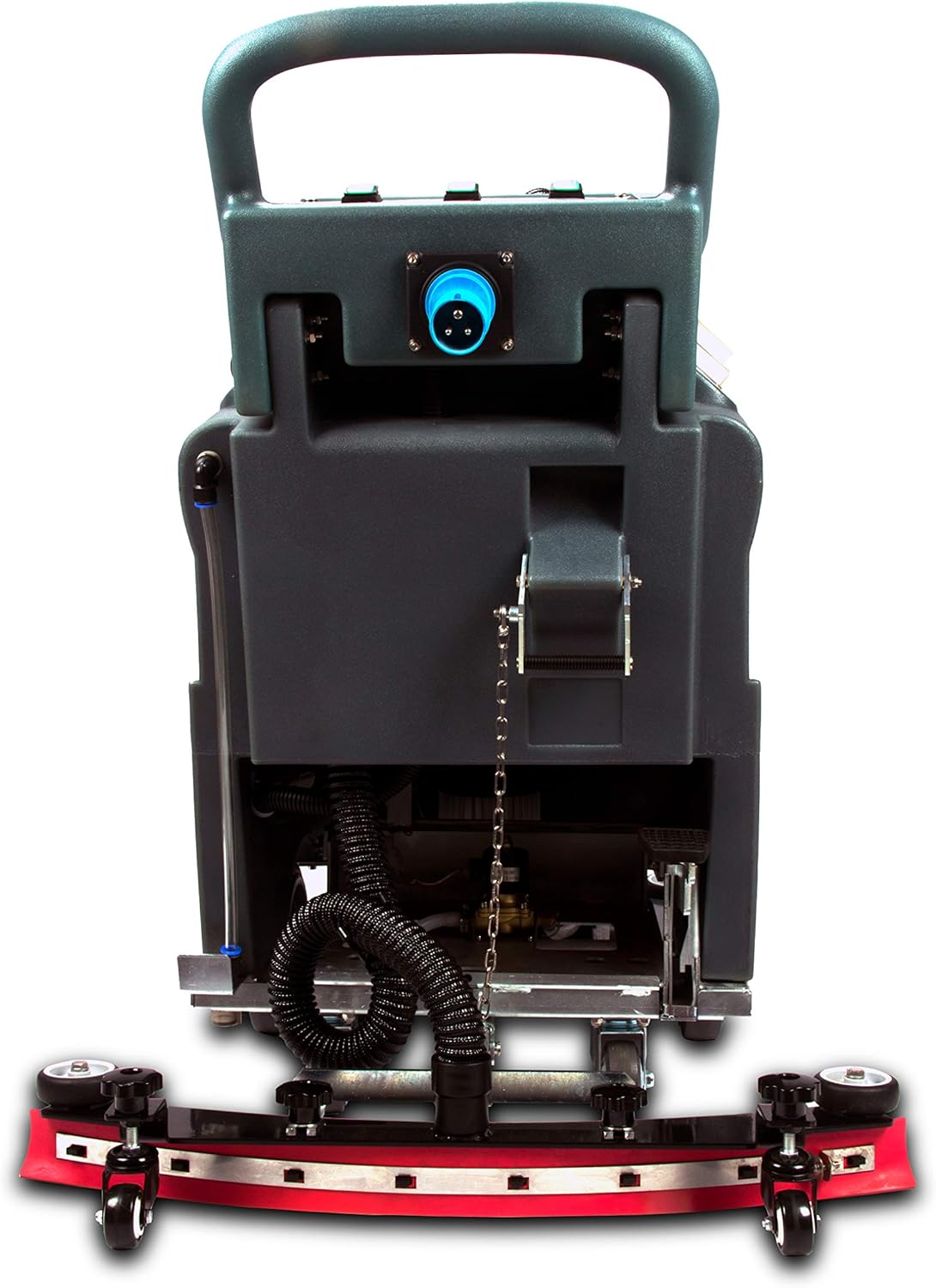 SUNMAX RT50AC 22" Electric Floor Scrubber Dryer Machine, 22 FEET Power Cord, 14.5-Gal Sewage Tank, 22" Brush/Pad Cleaning Width; 31" Squeegee Width
